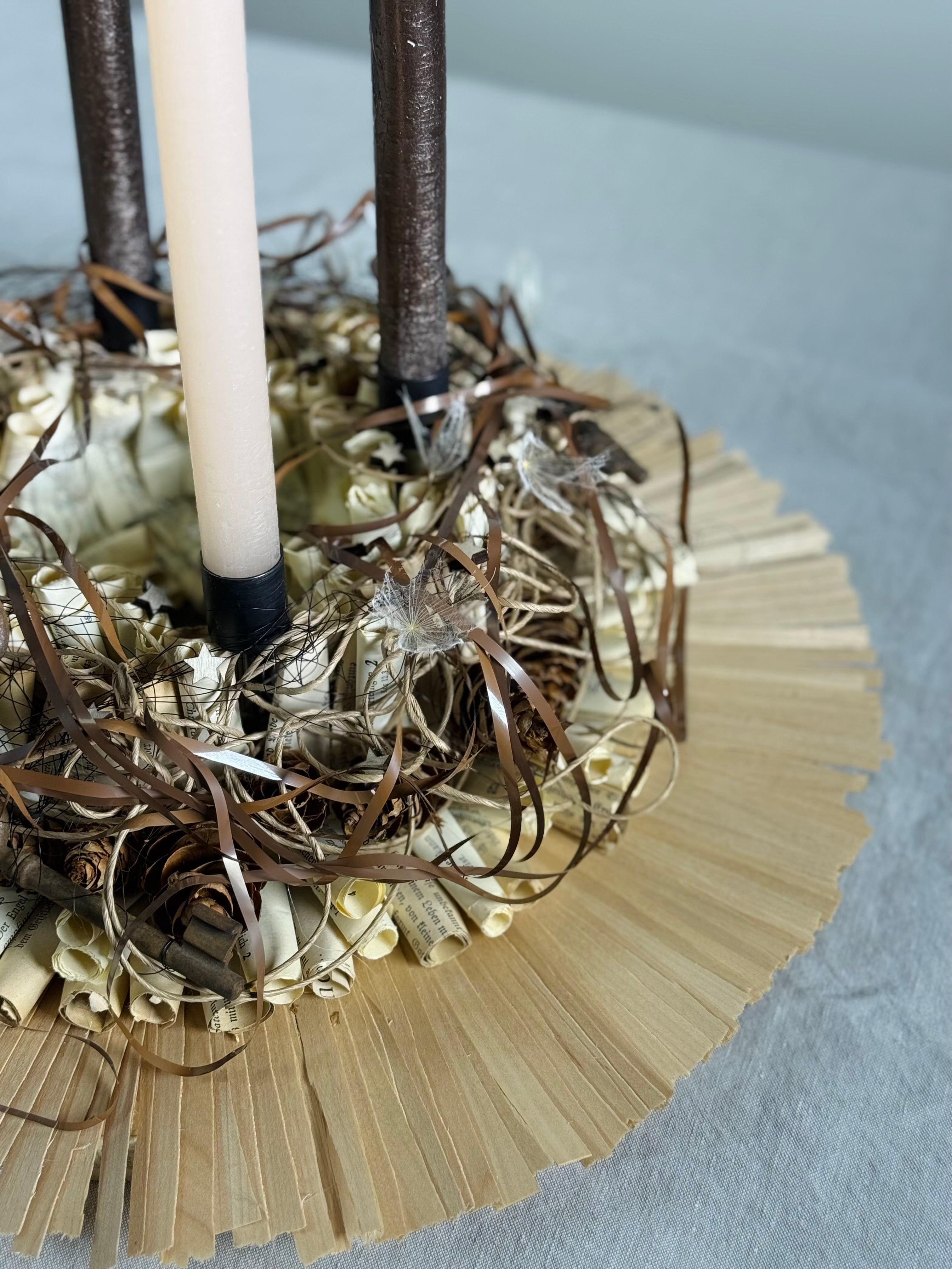 Adventskranz Glanzmoment