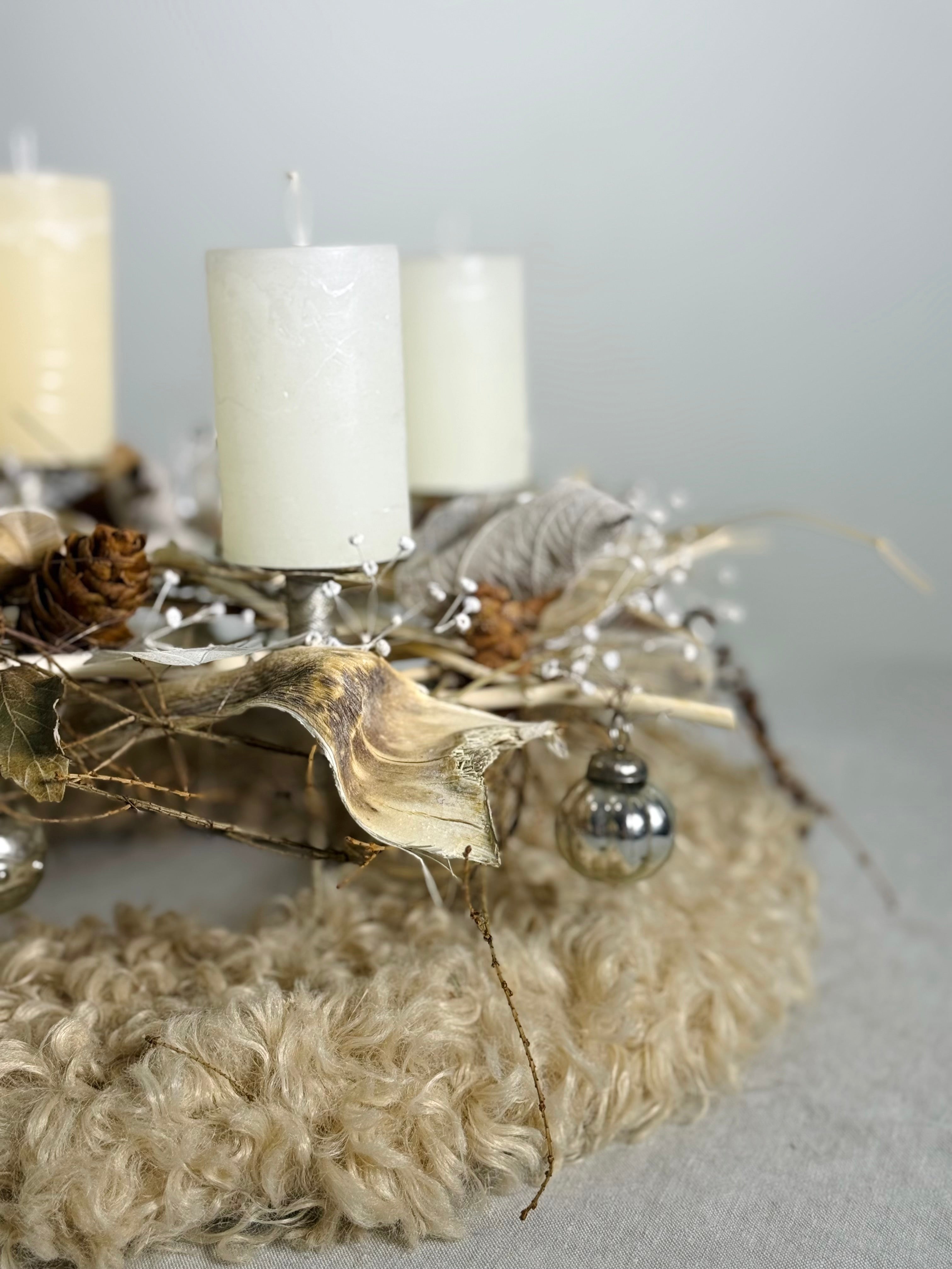 Adventskranz Kuschelzeit