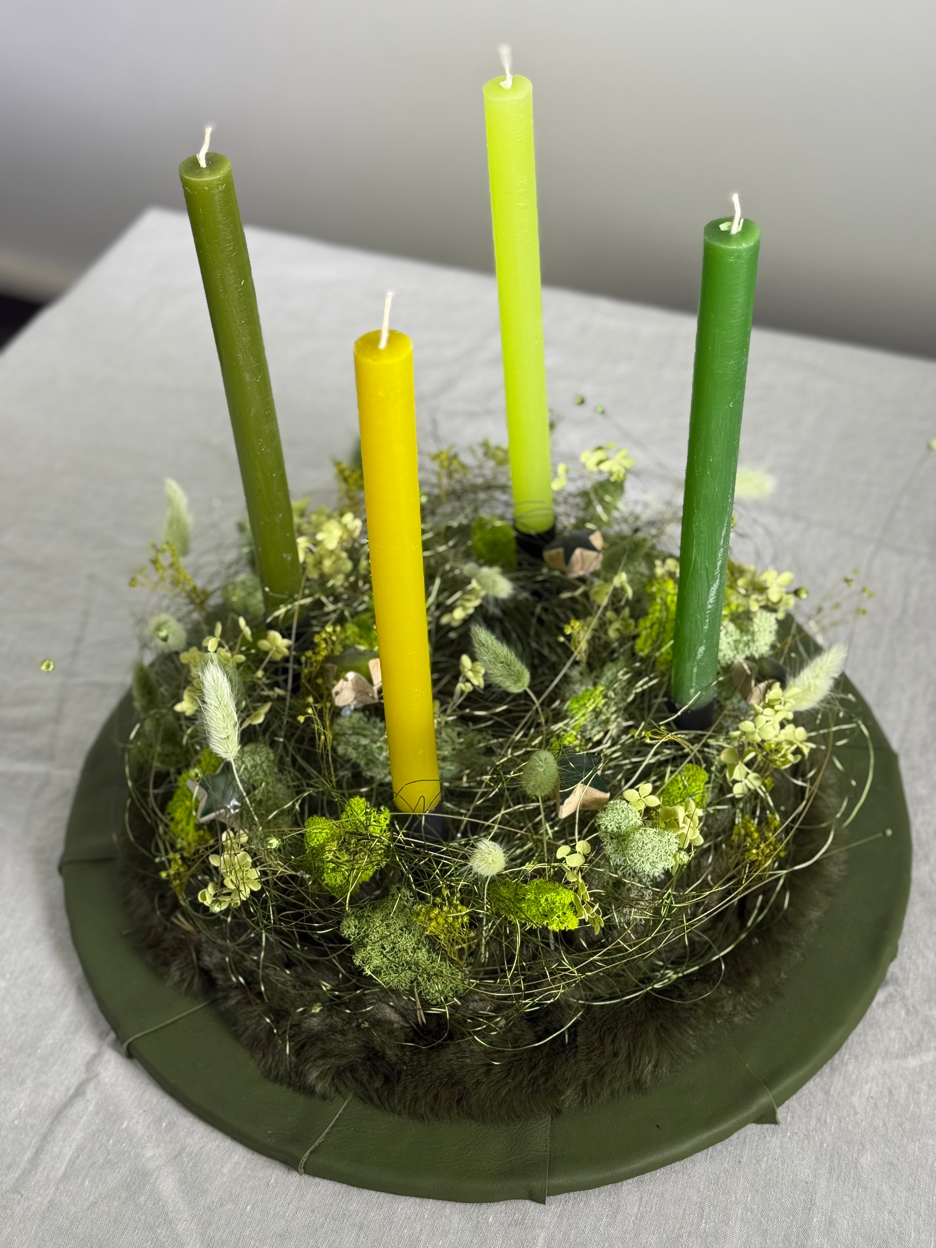 Adventskranz Tannenzauber