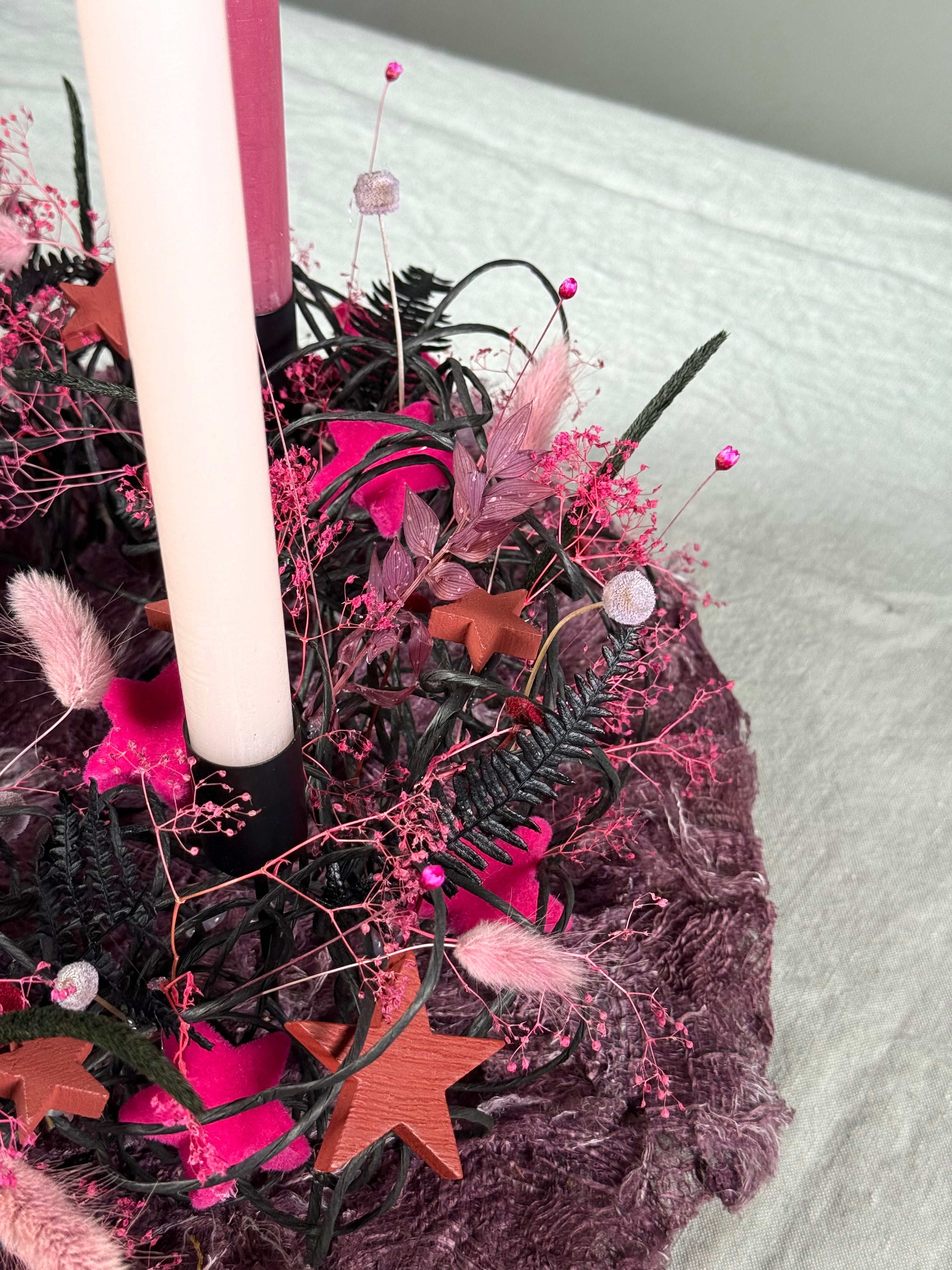 Adventskranz Glanzzeit