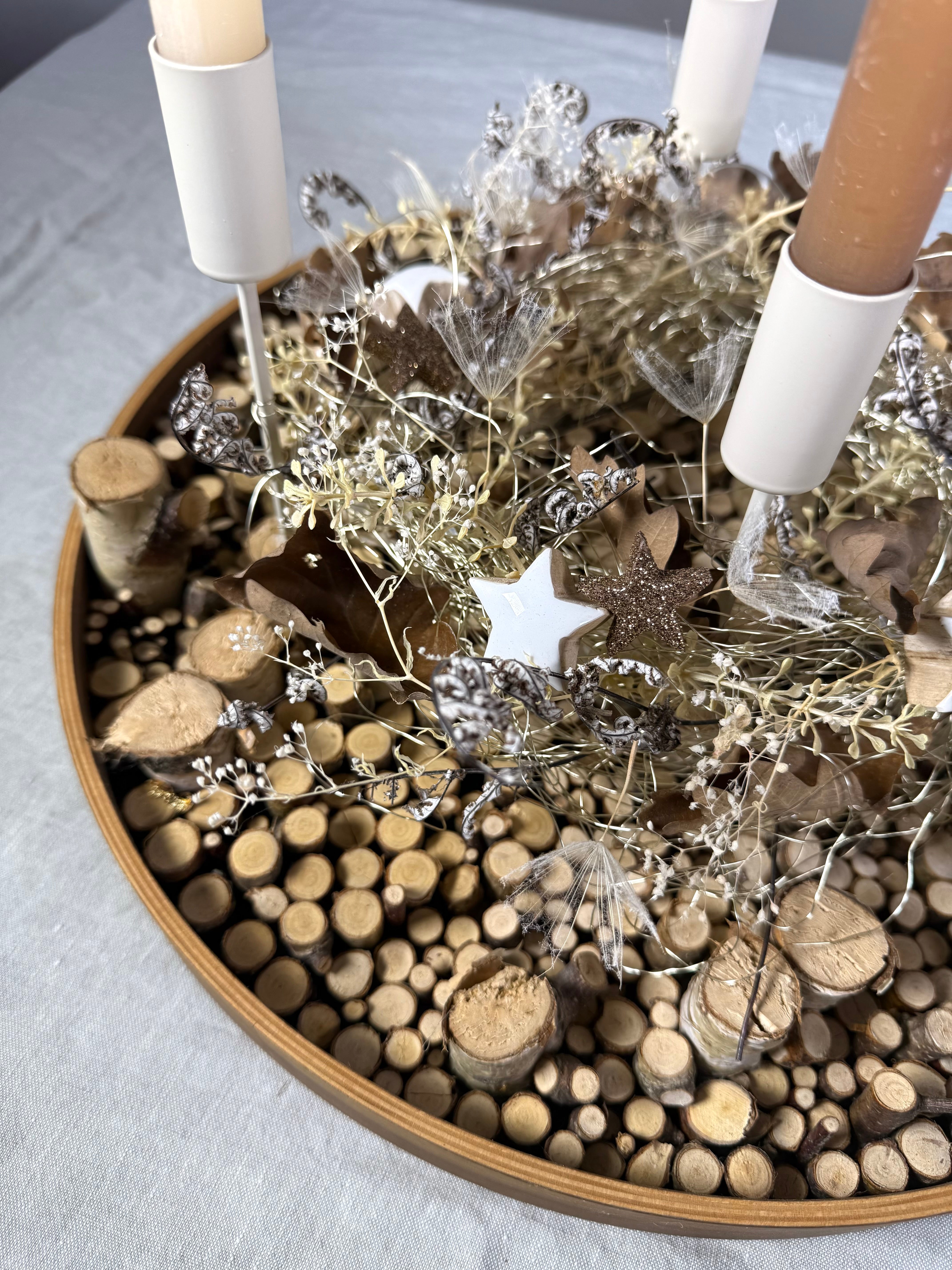 Adventskranz Kaminträume