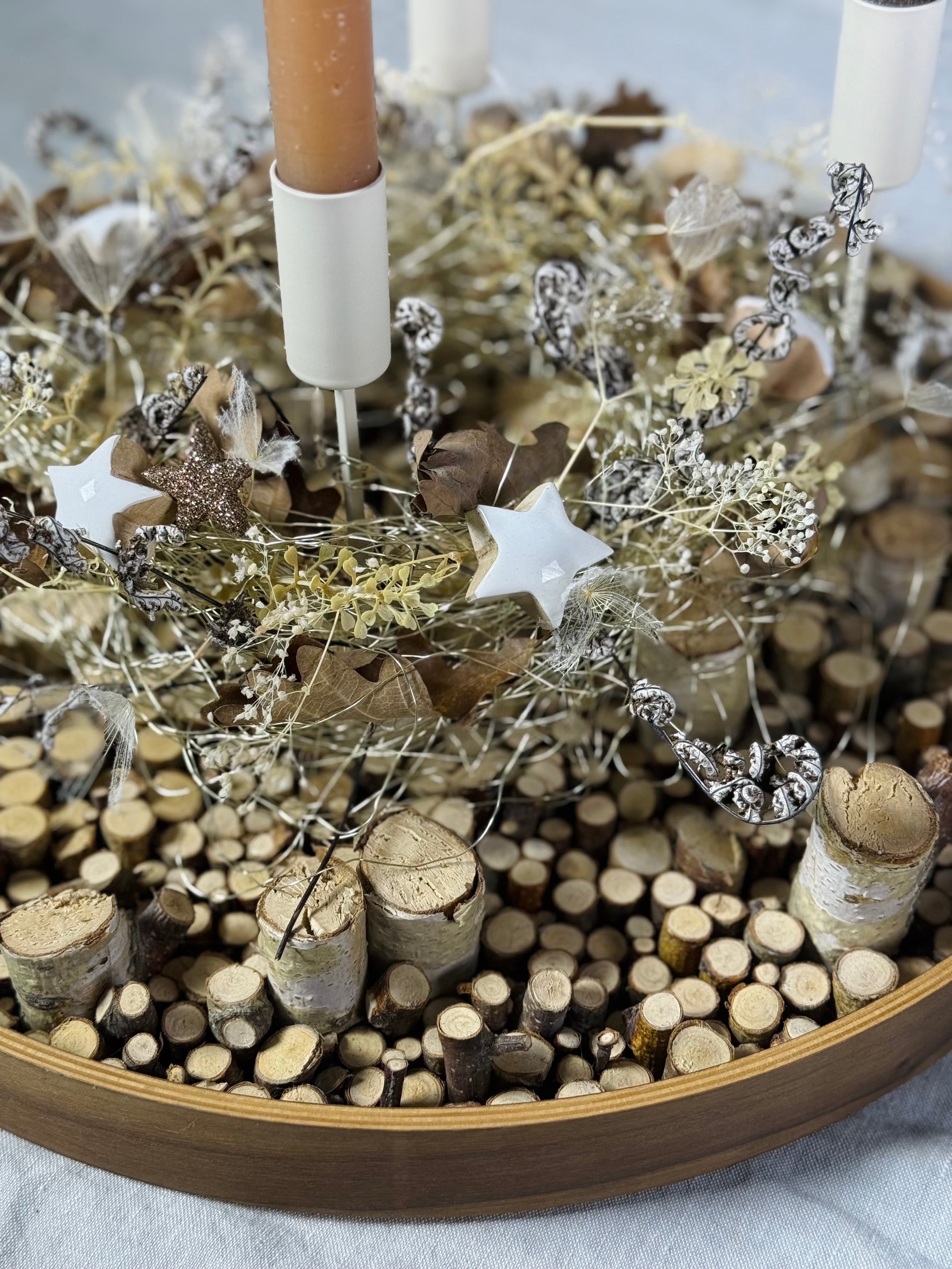 Adventskranz Kaminträume