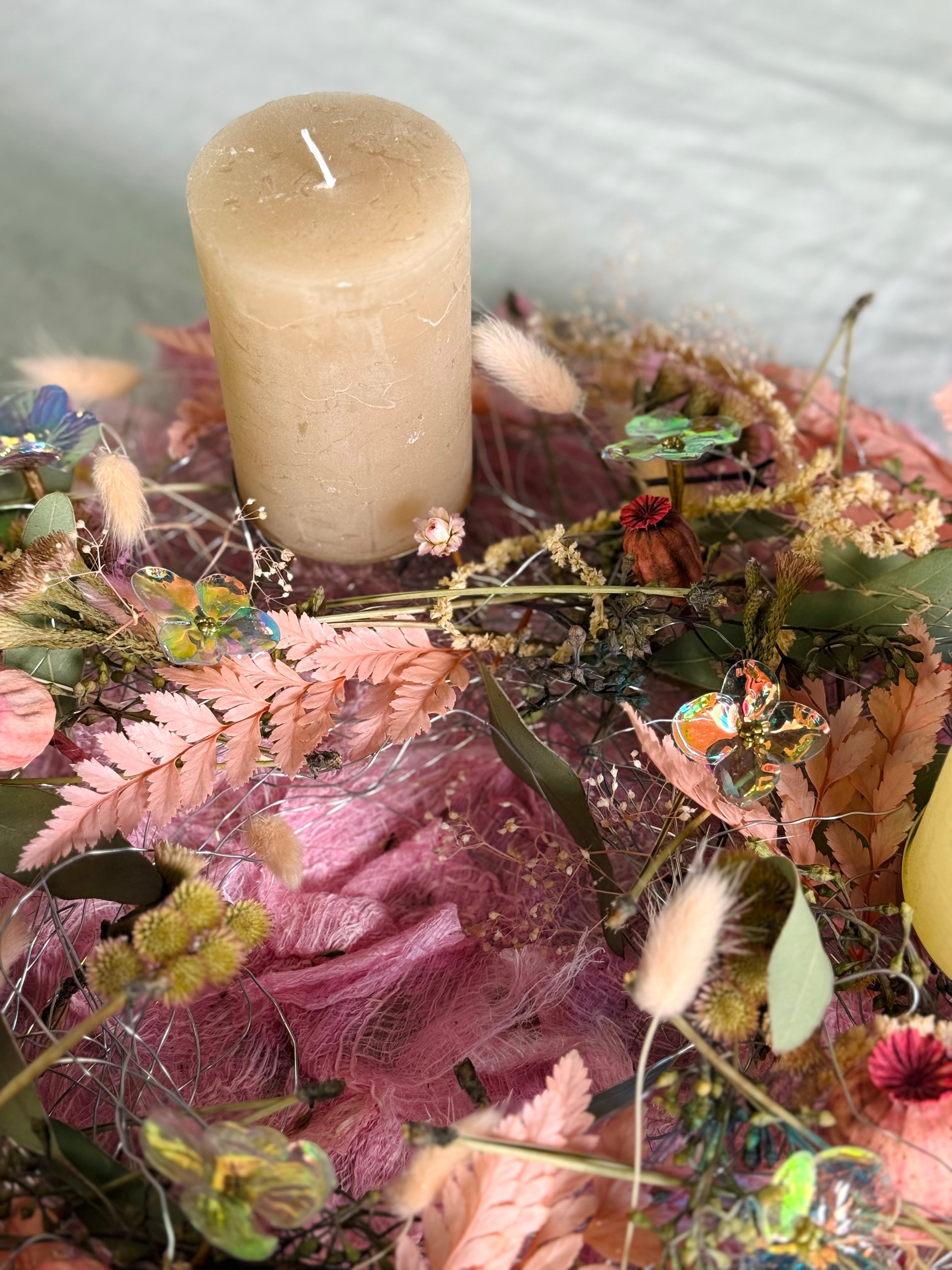 Adventskranz Frostblüte