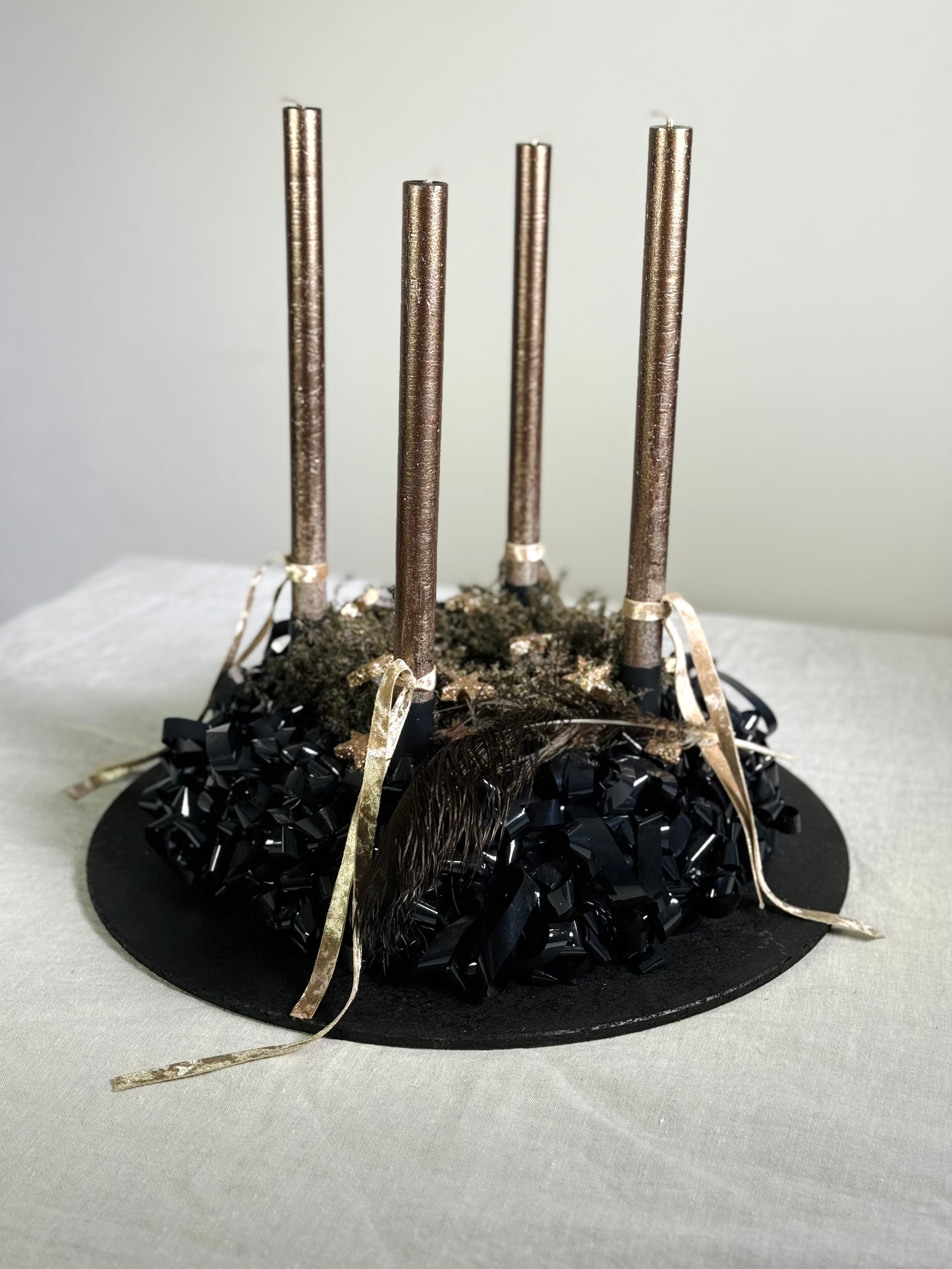 Adventskranz Sternennacht