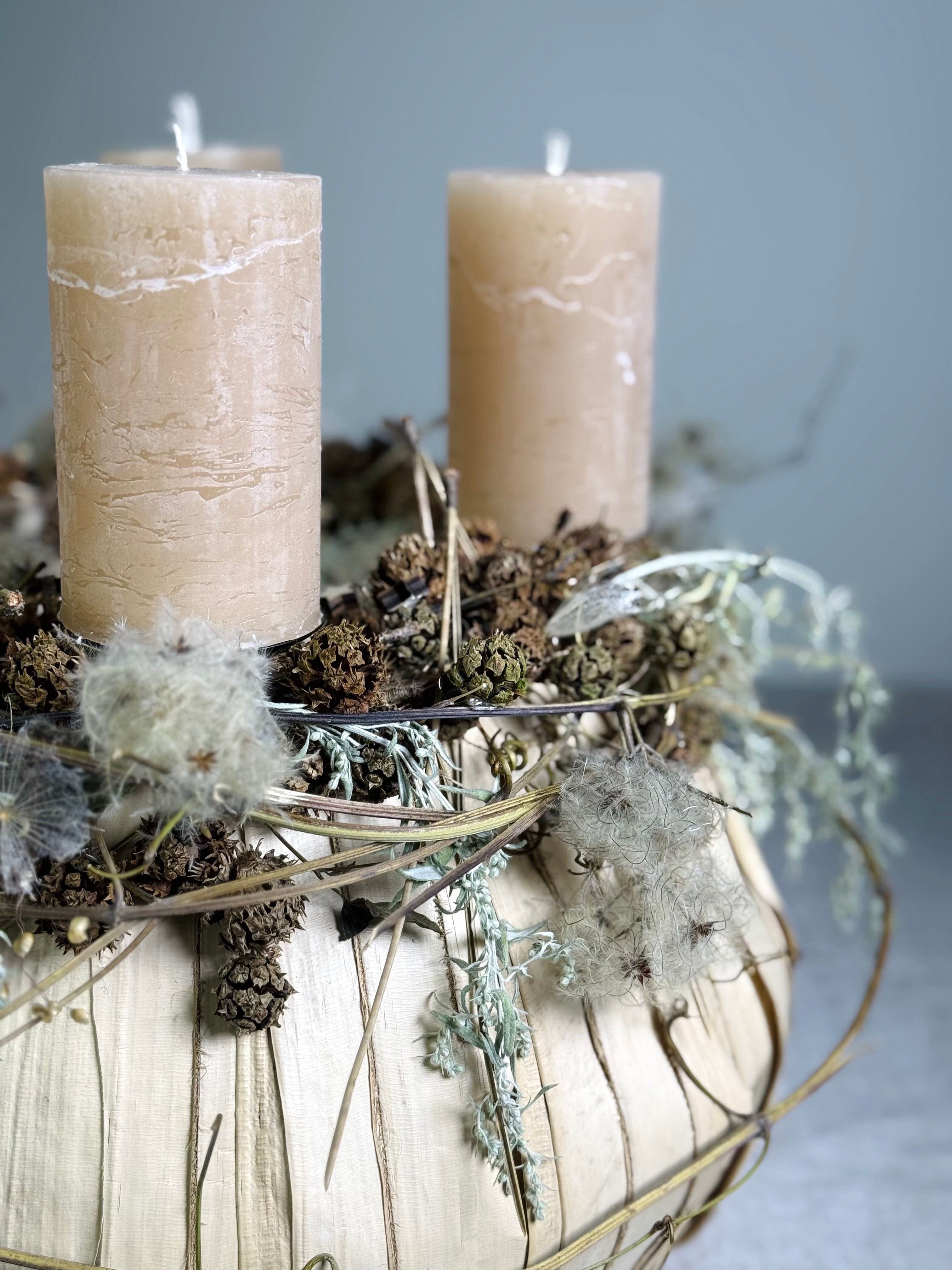 Adventskranz Schlittenfahrt