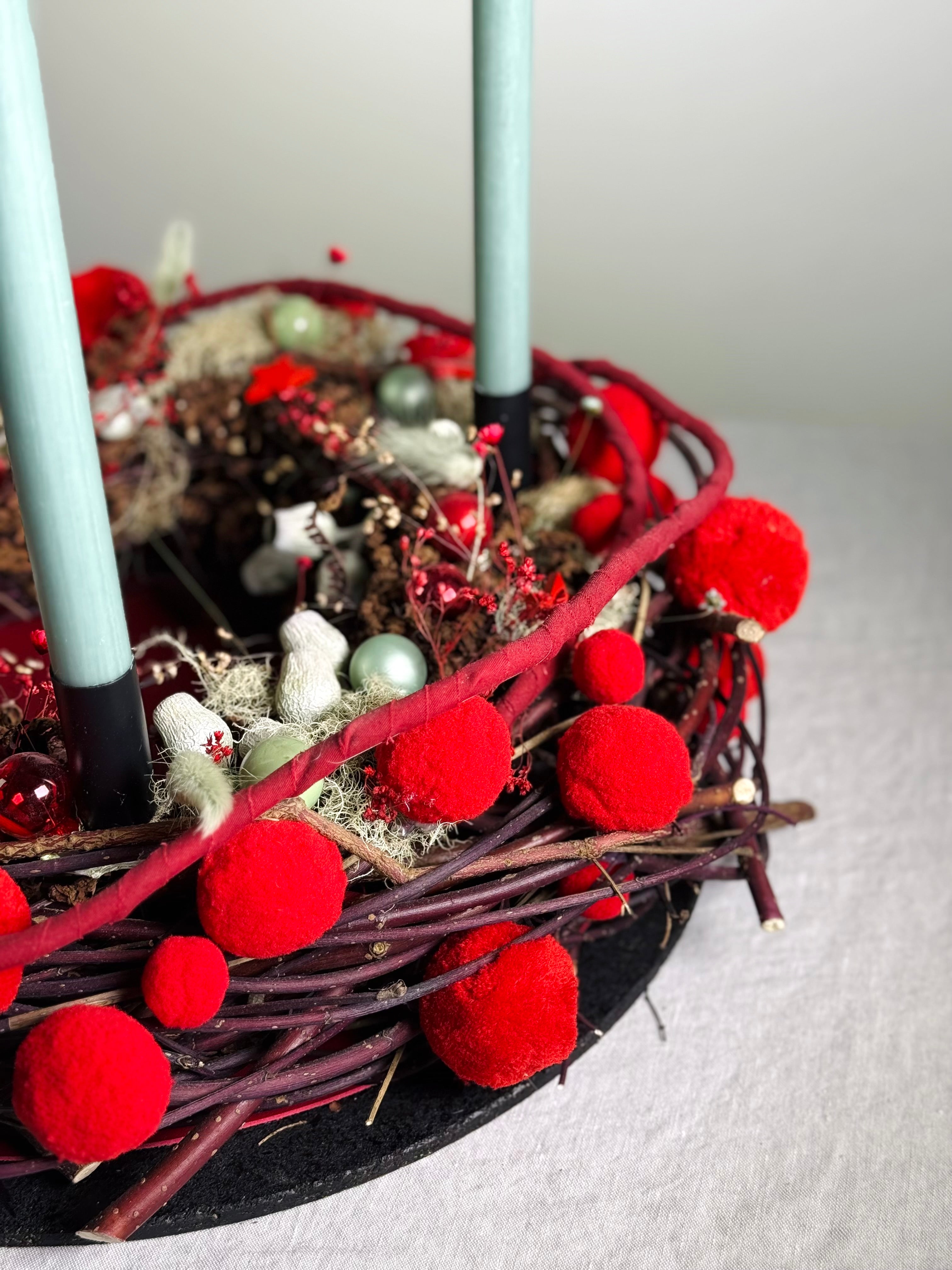 Adventskranz Frostbeere