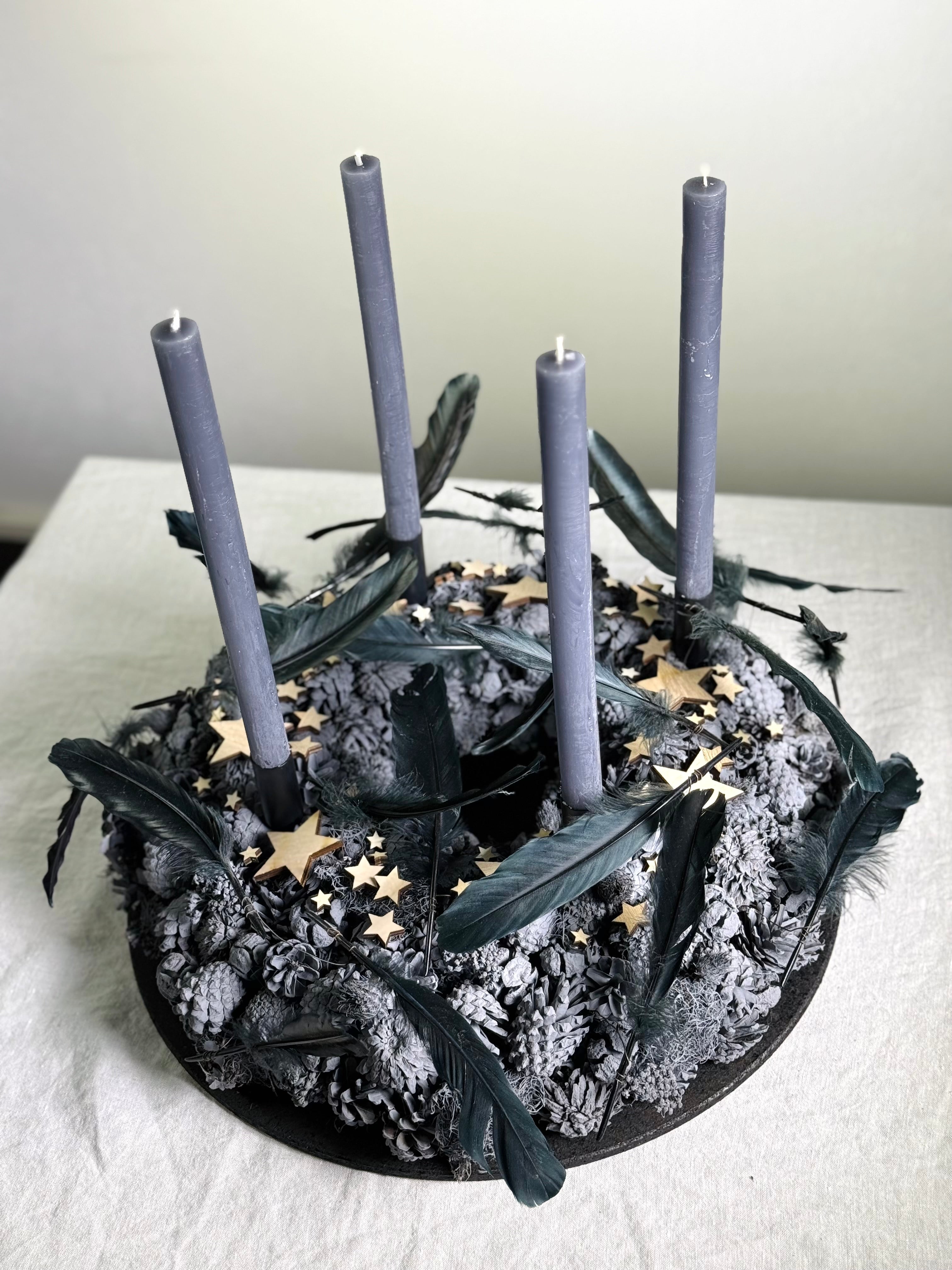 Adventskranz Black Forest