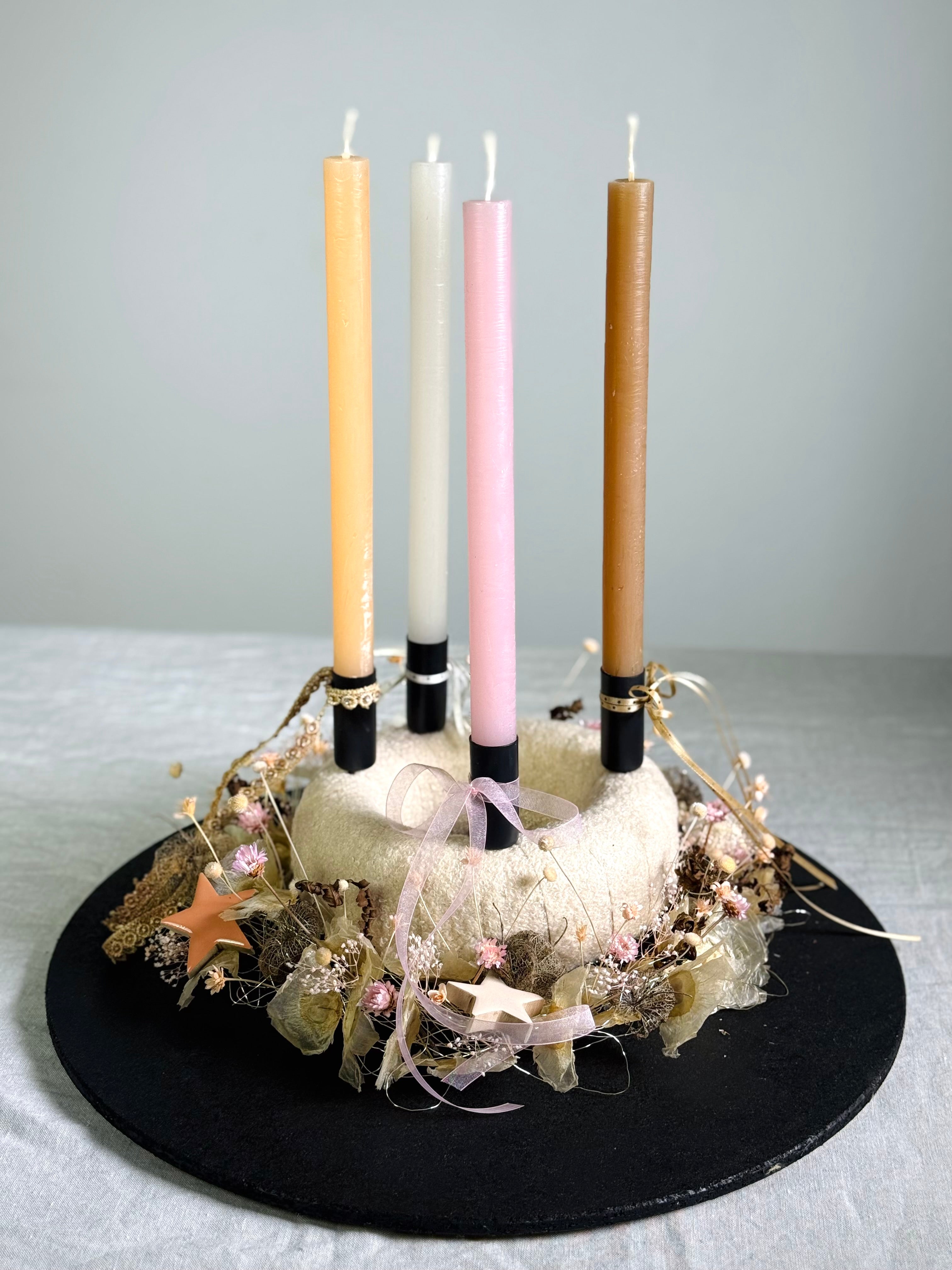 Adventskranz Zartes Leuchten