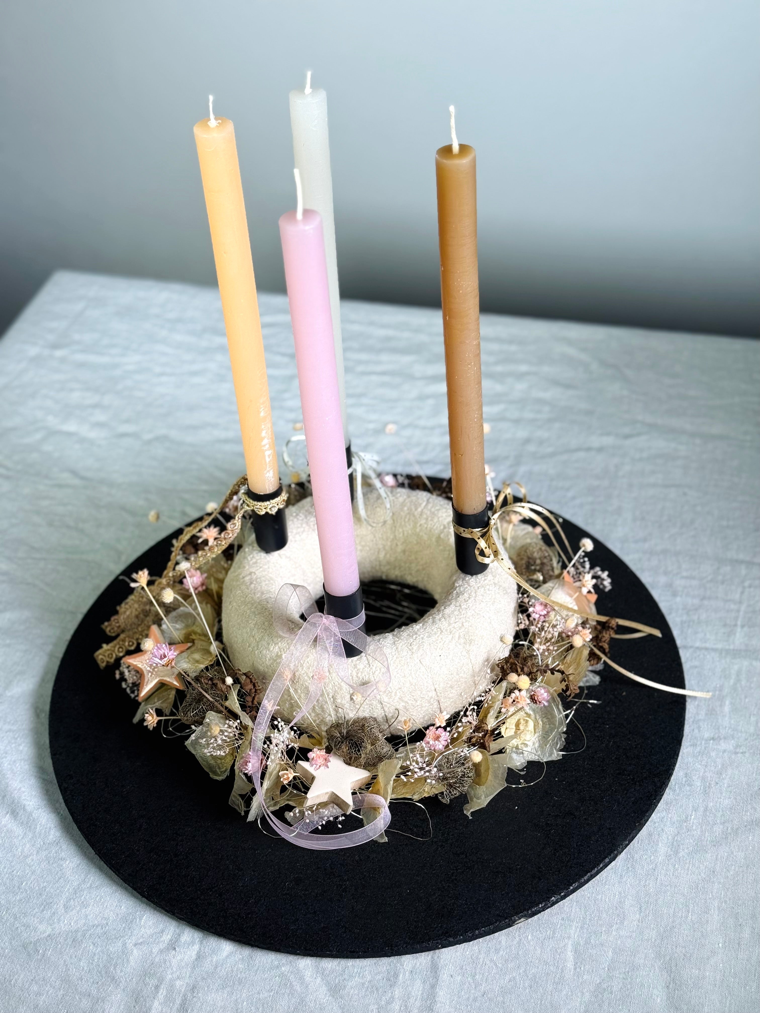 Adventskranz Zartes Leuchten