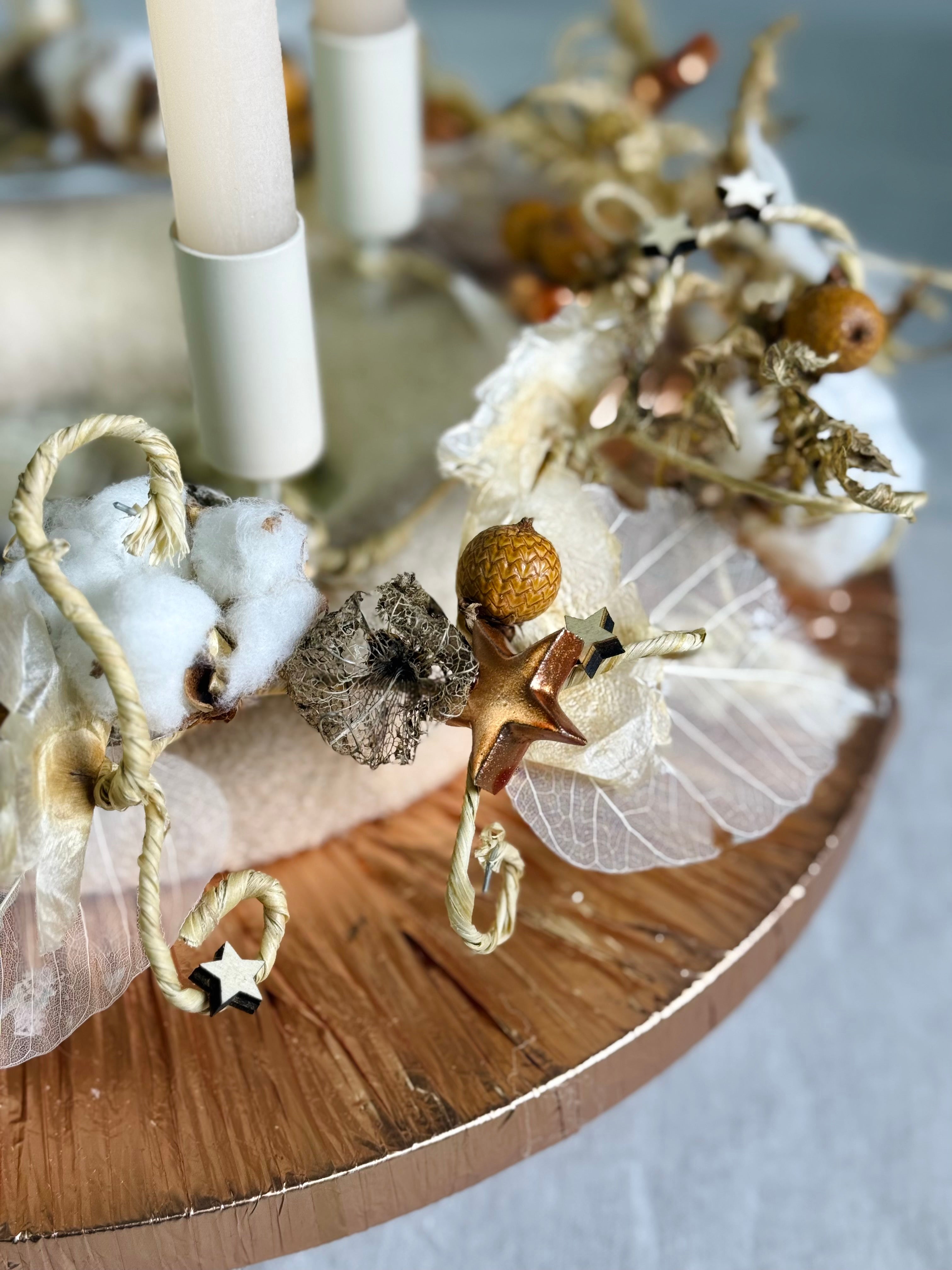 Adventskranz Copper Dream