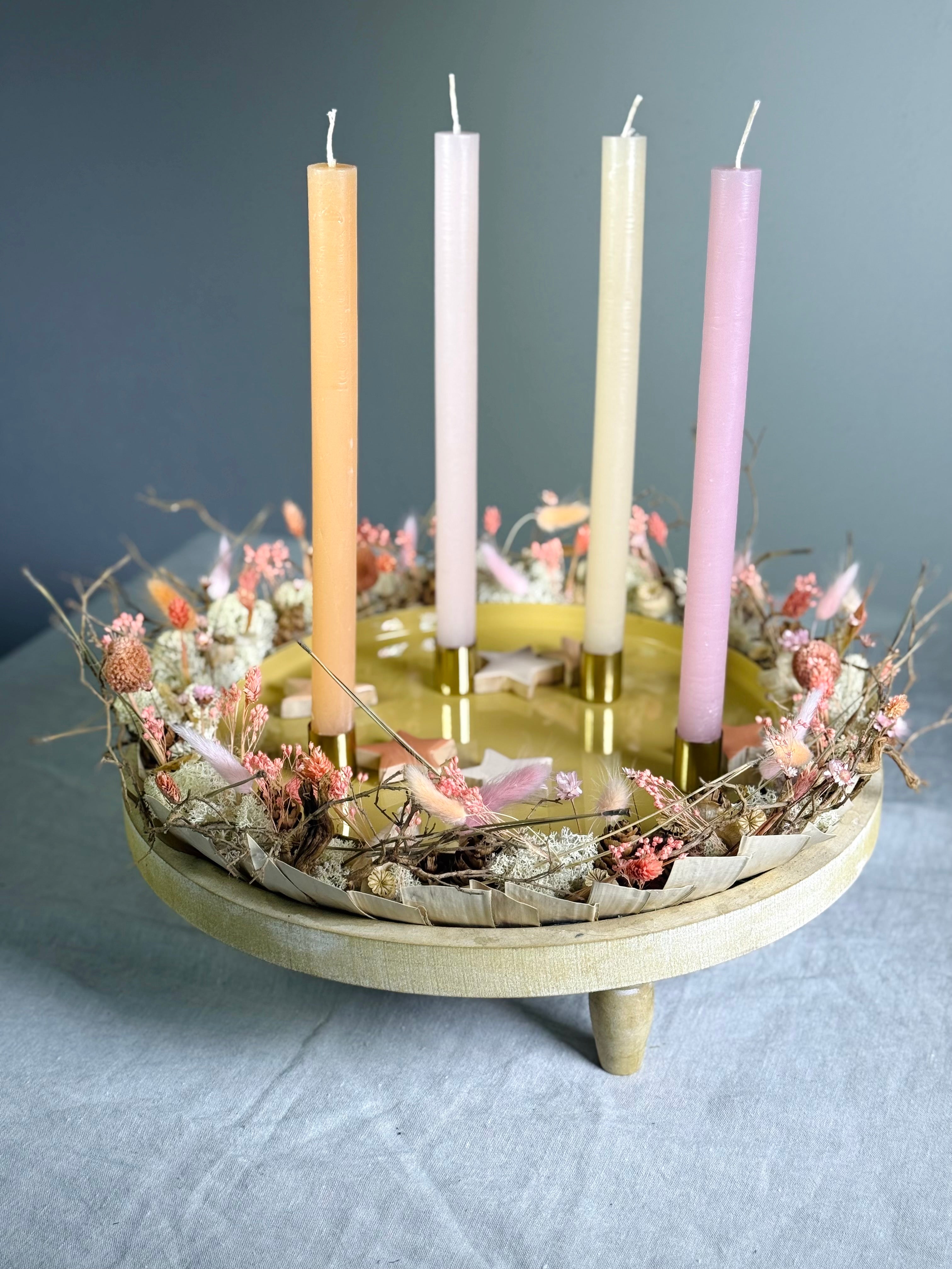 Adventskranz Zarte Weihnacht – Kranz-Kultur