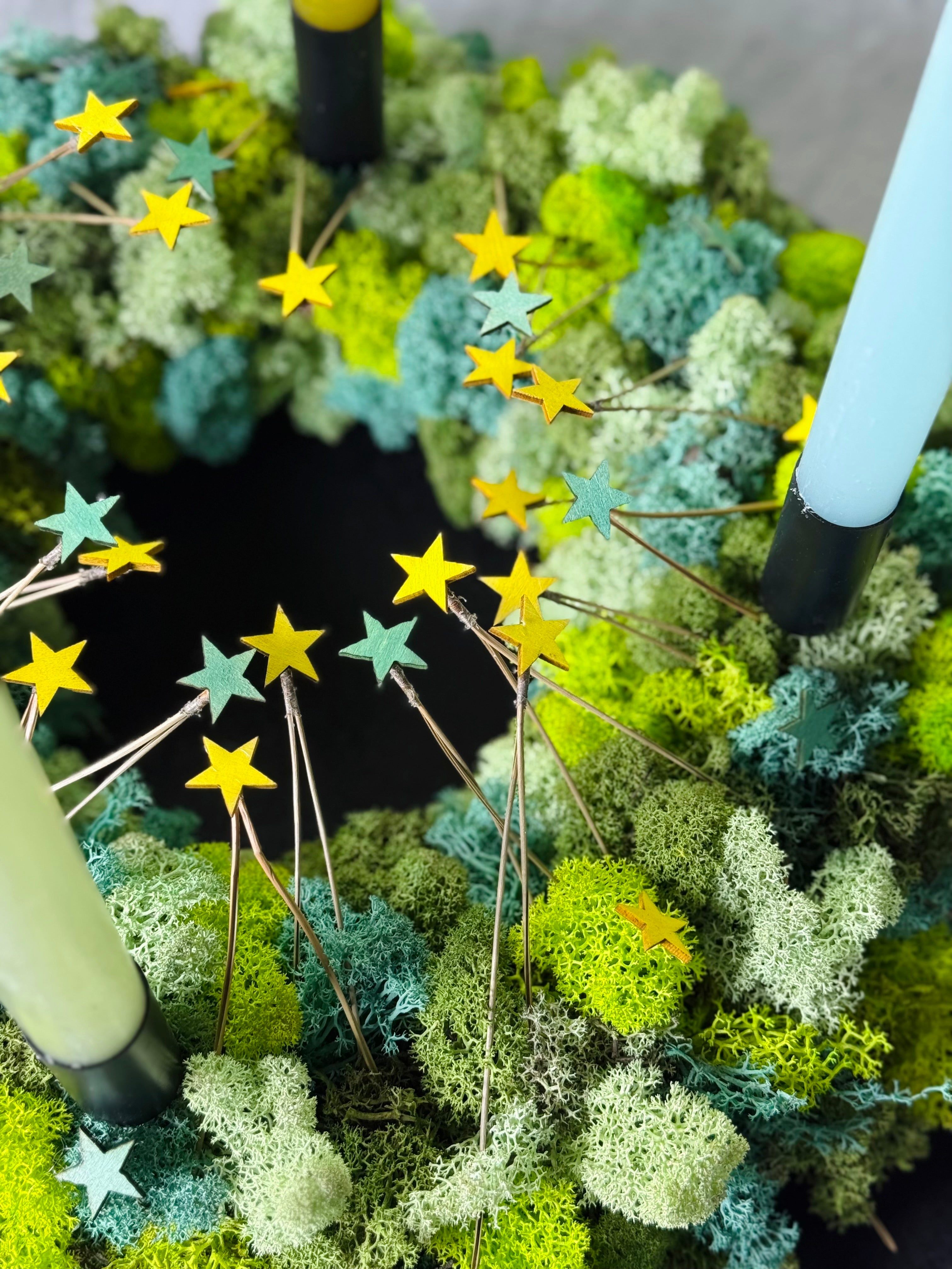 Adventskranz Moosmagie