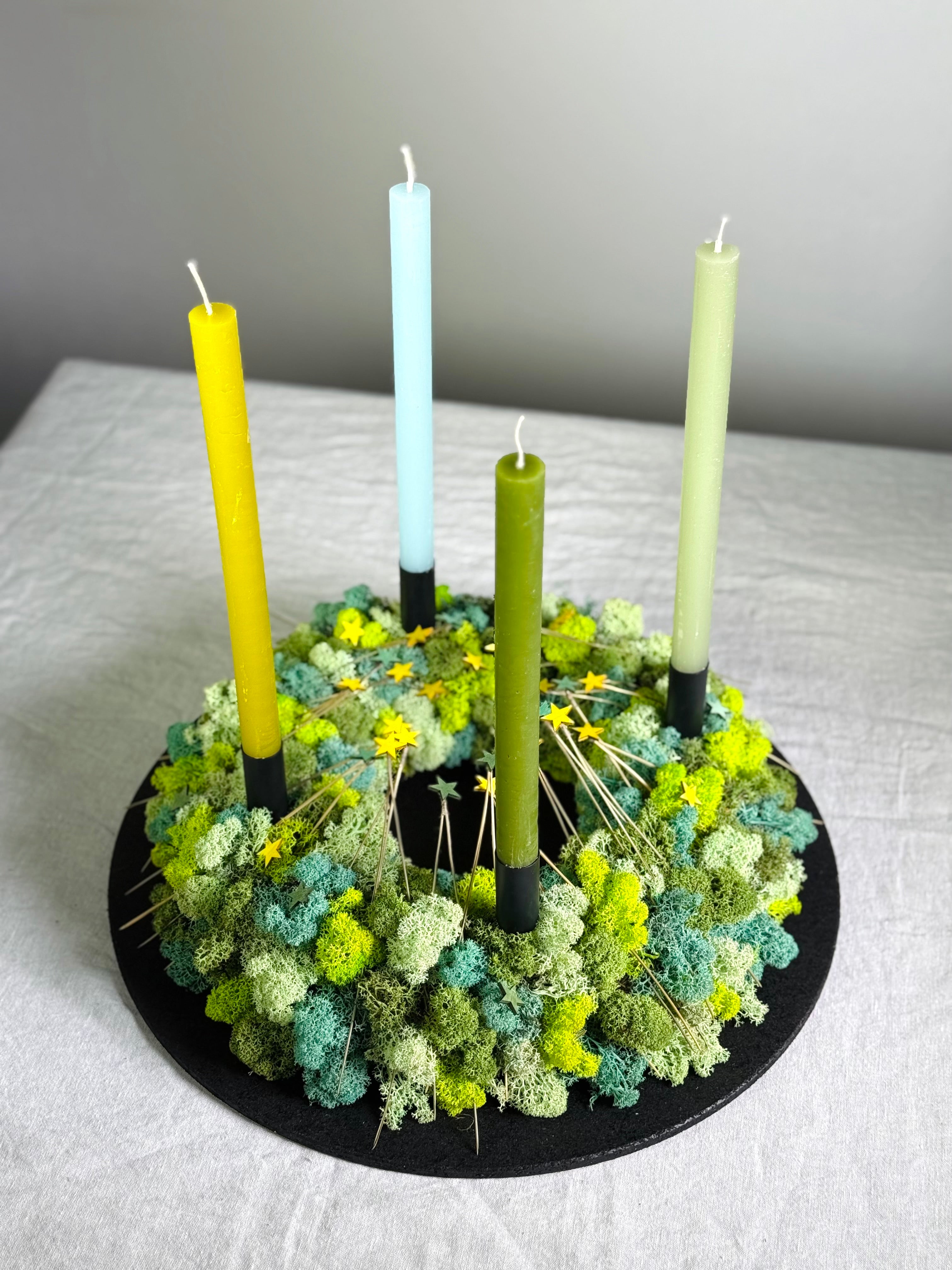 Adventskranz Moosmagie