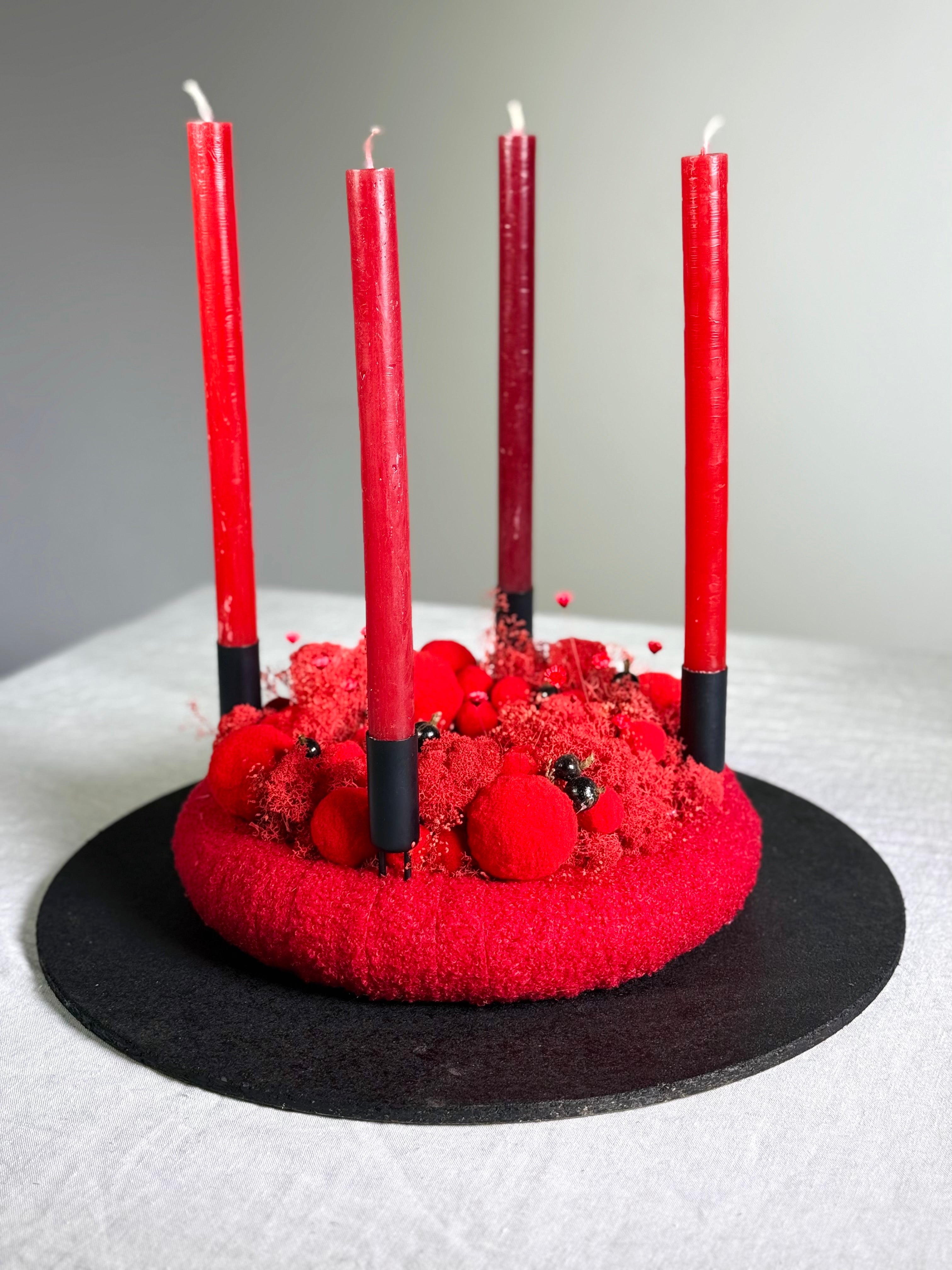 Adventskranz Rotkäppchen