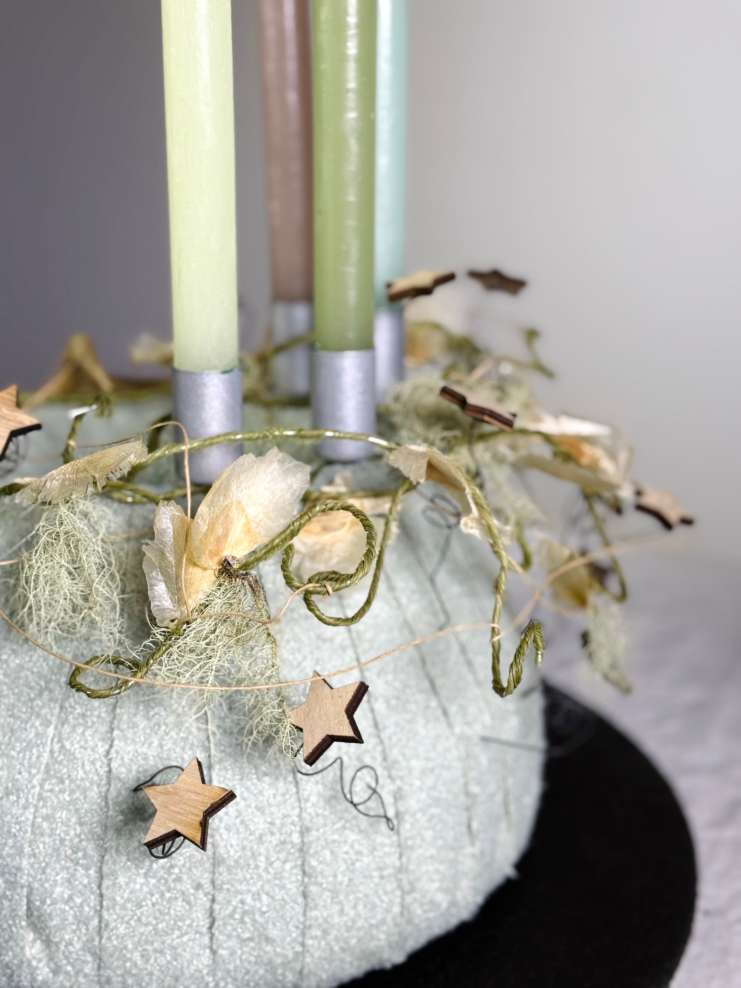 Adventskranz Nordische Weihnacht