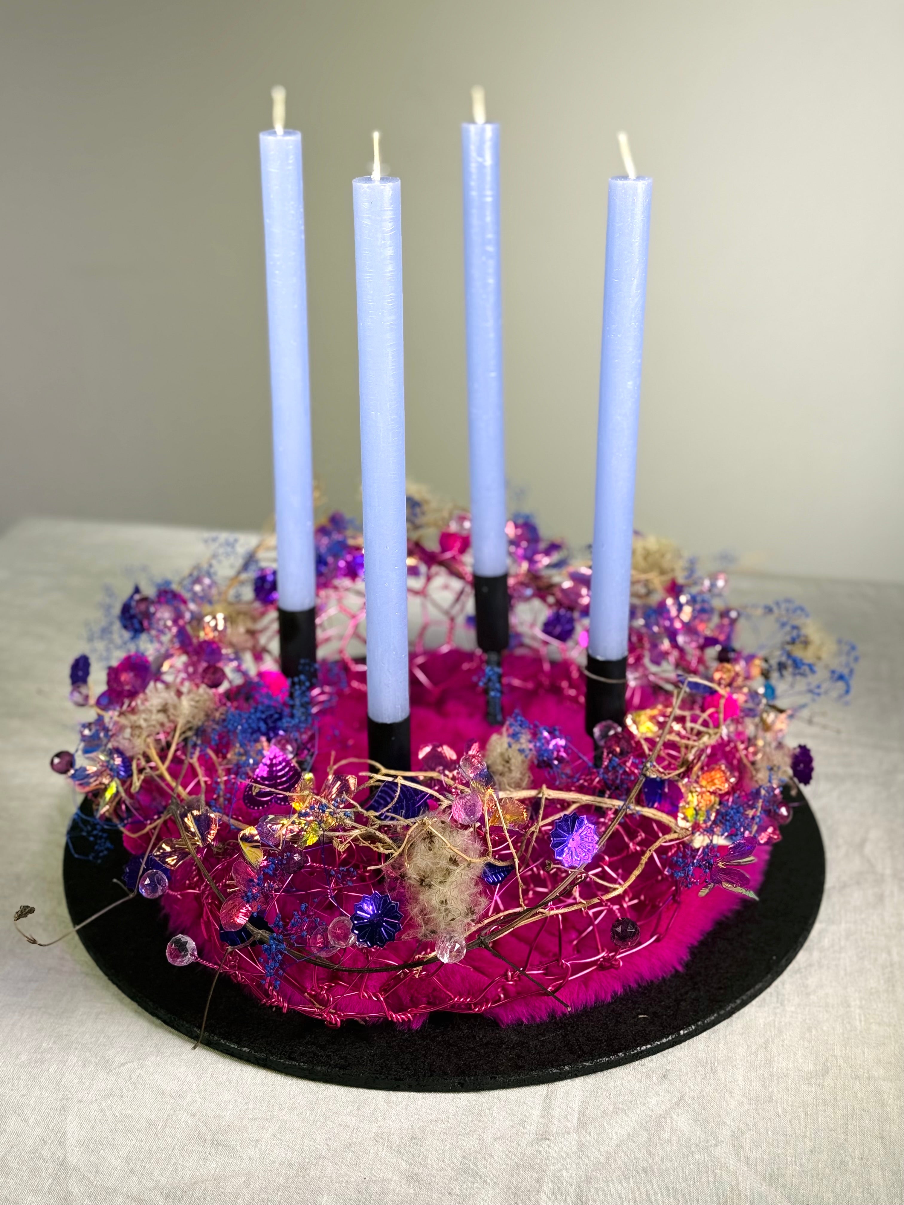 Adventskranz Eiskönigin