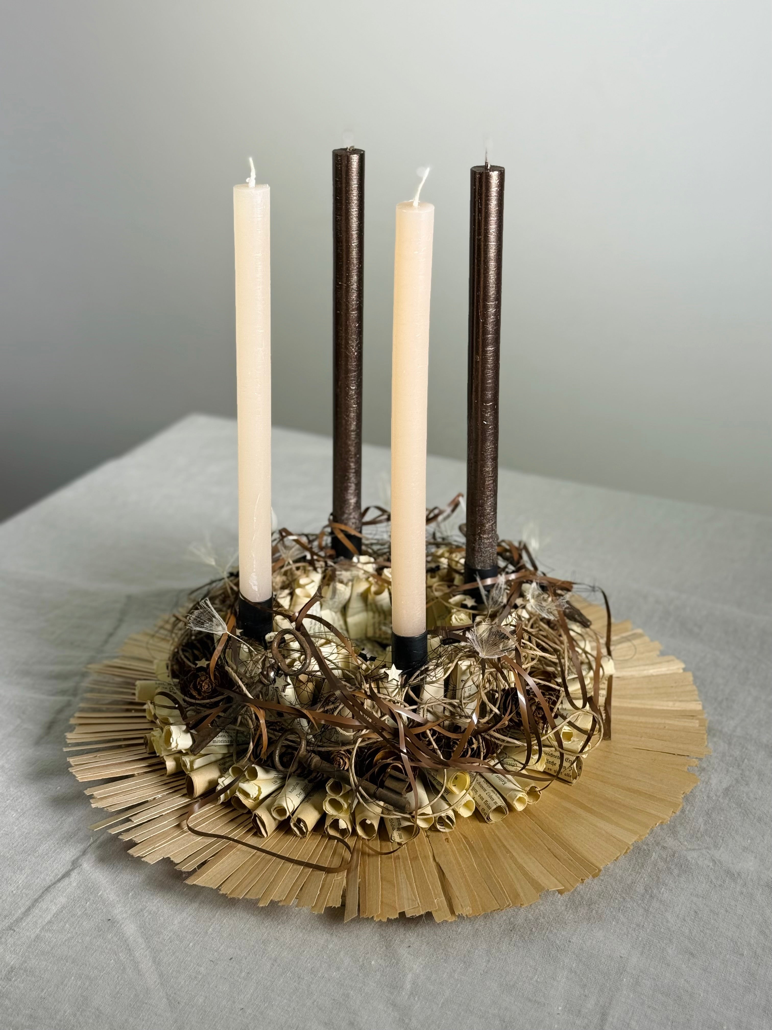 Adventskranz Glanzmoment