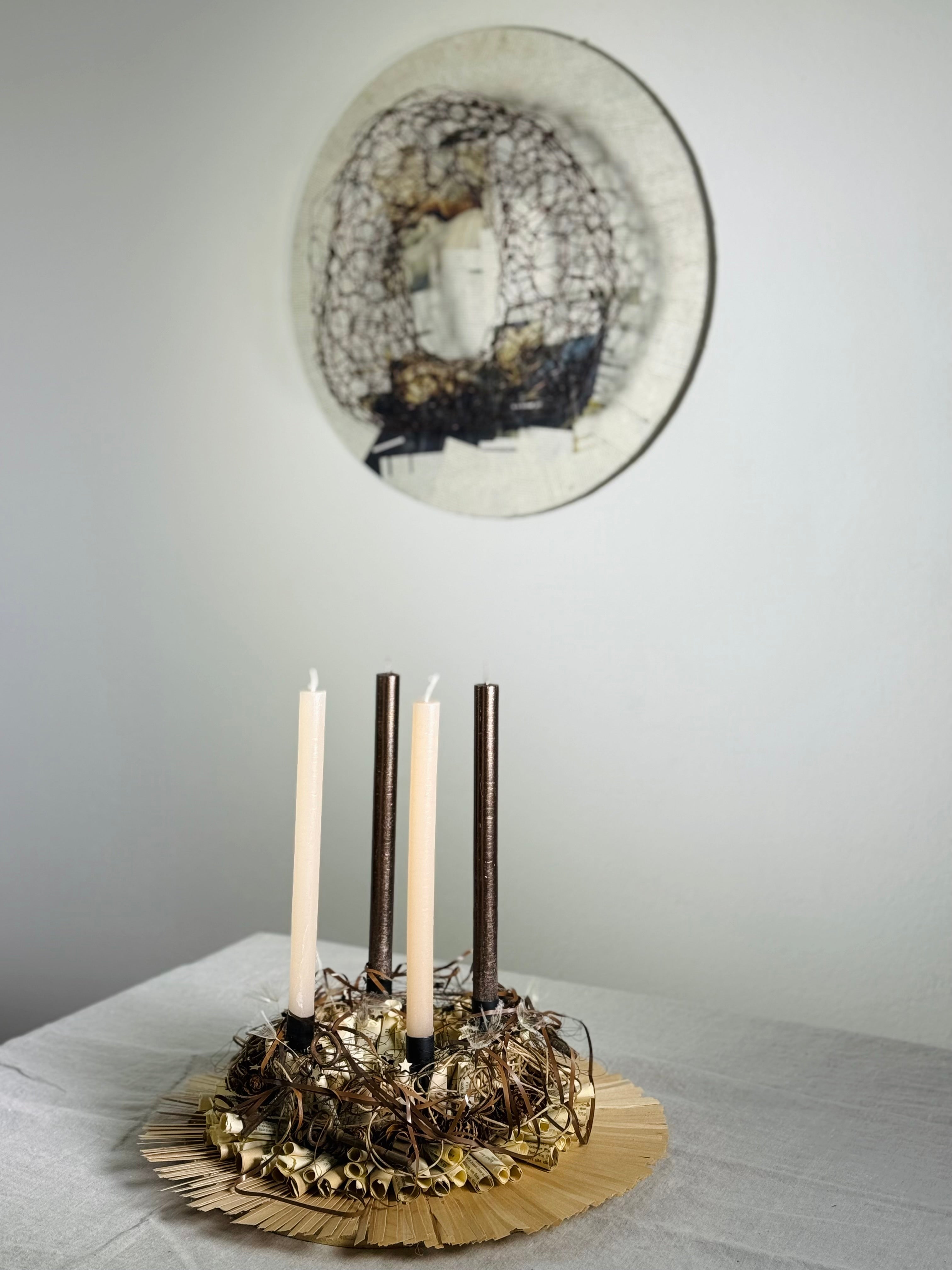 Adventskranz Glanzmoment