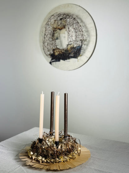 Adventskranz Glanzmoment