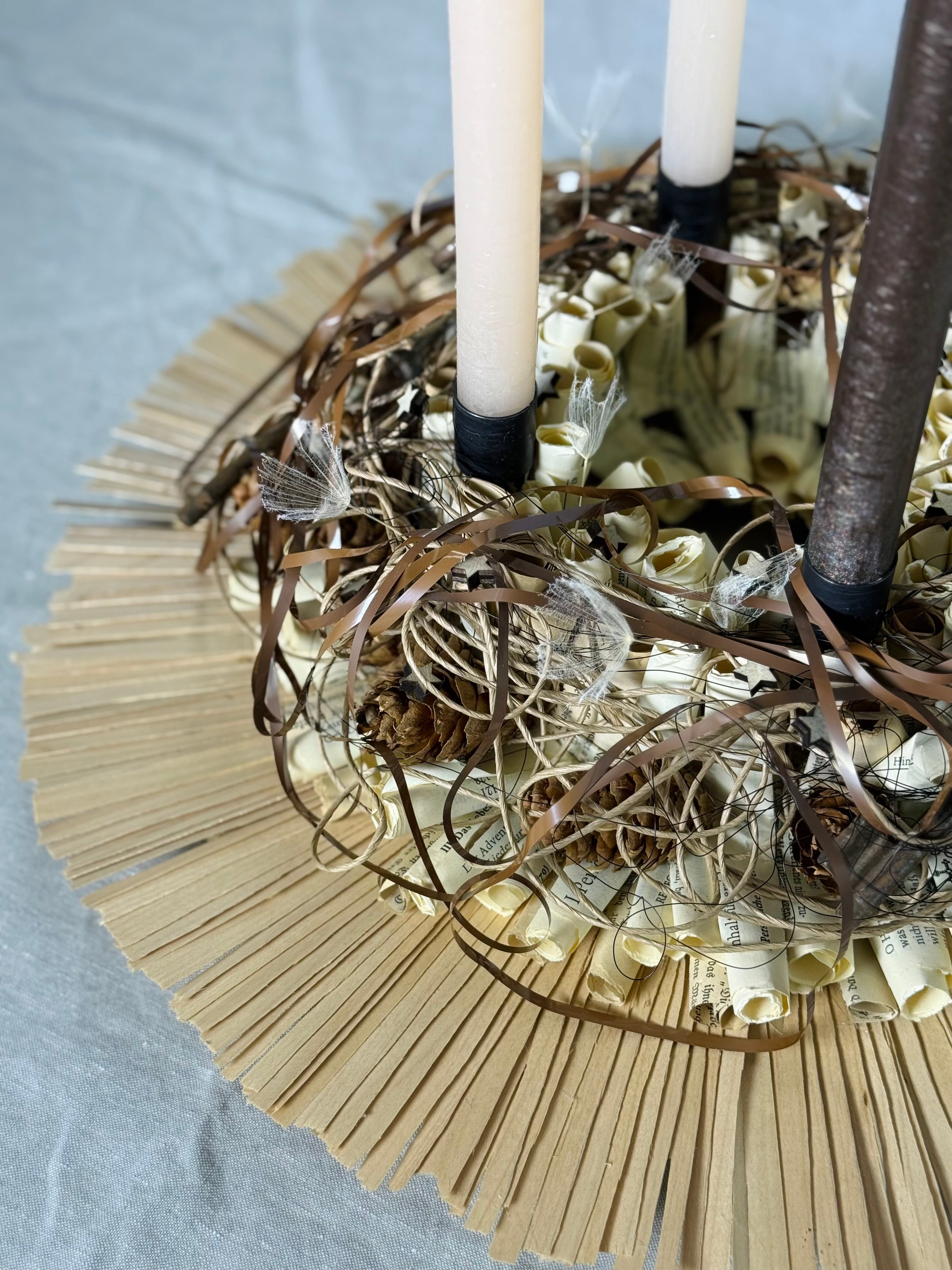 Adventskranz Glanzmoment