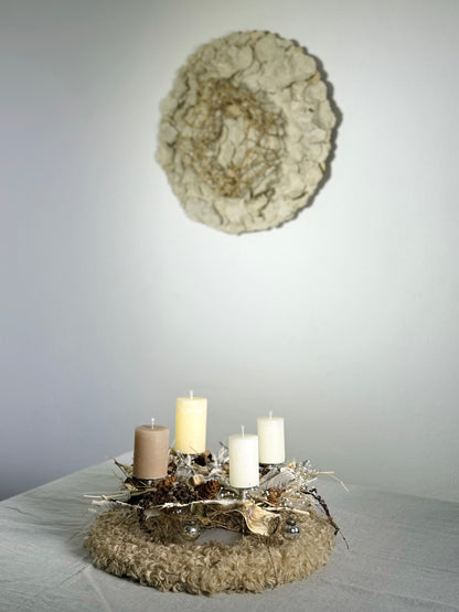 Adventskranz Kuschelzeit