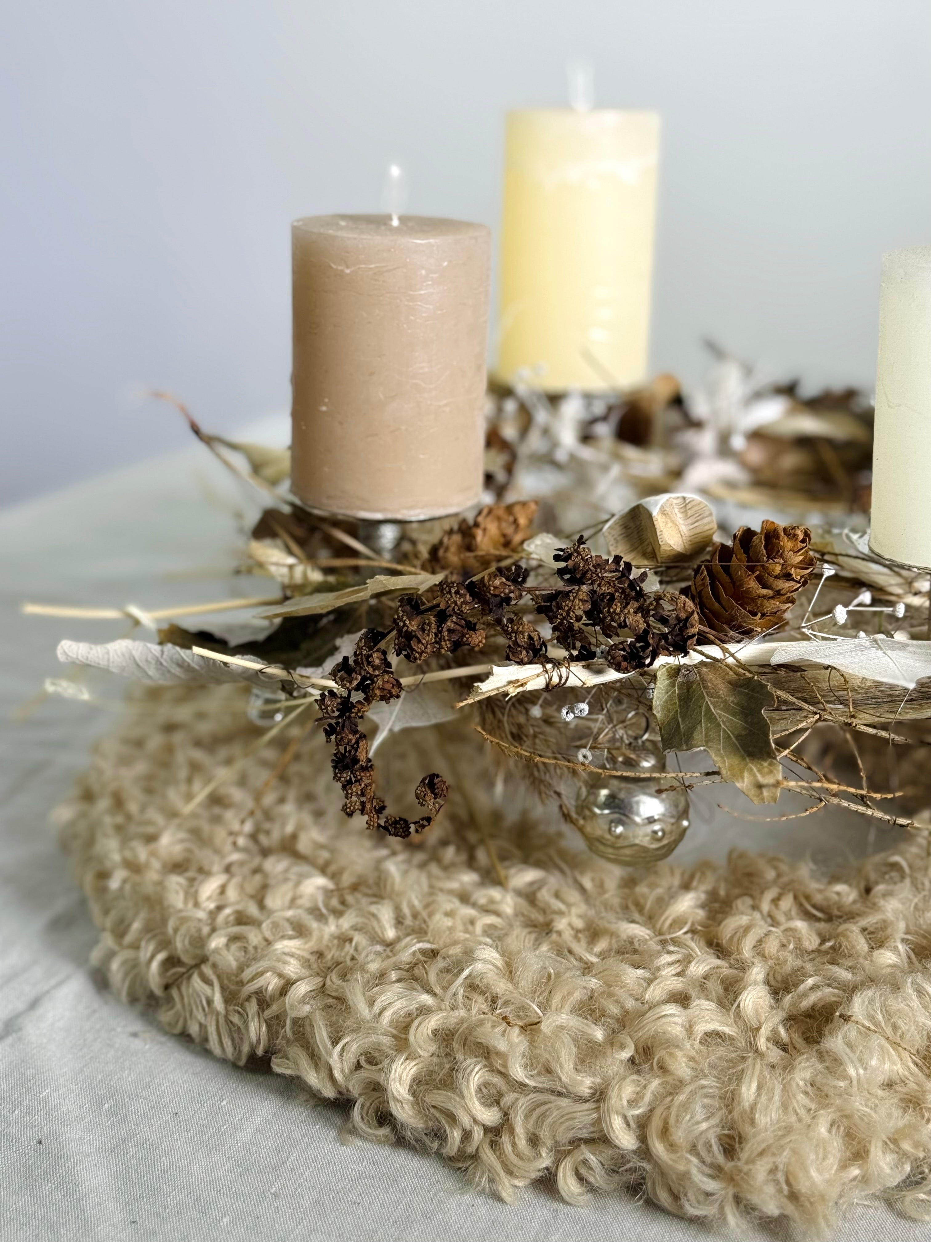 Adventskranz Kuschelzeit