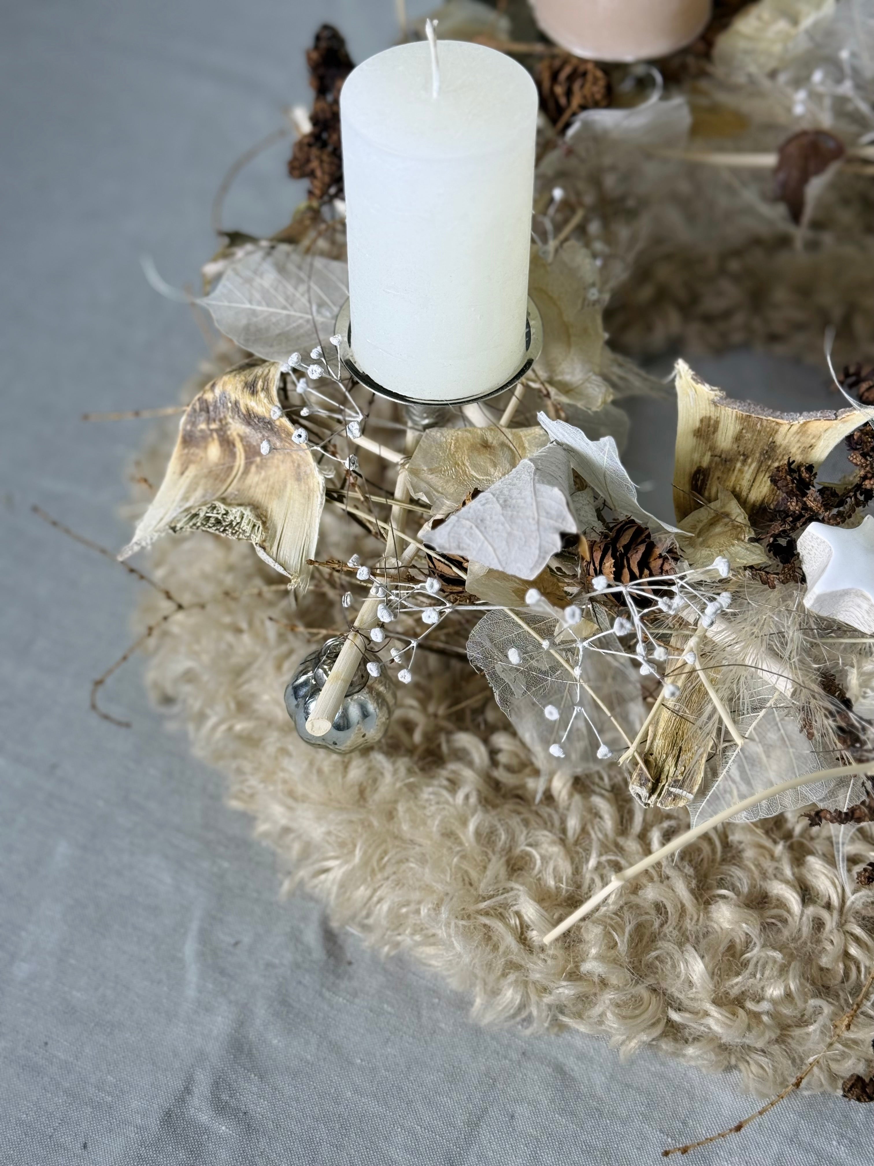 Adventskranz Kuschelzeit