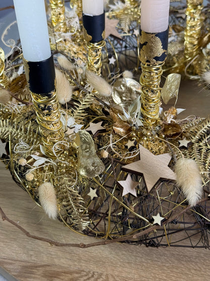 Adventskranz Kerzenklang