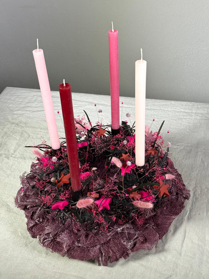 Adventskranz Glanzzeit