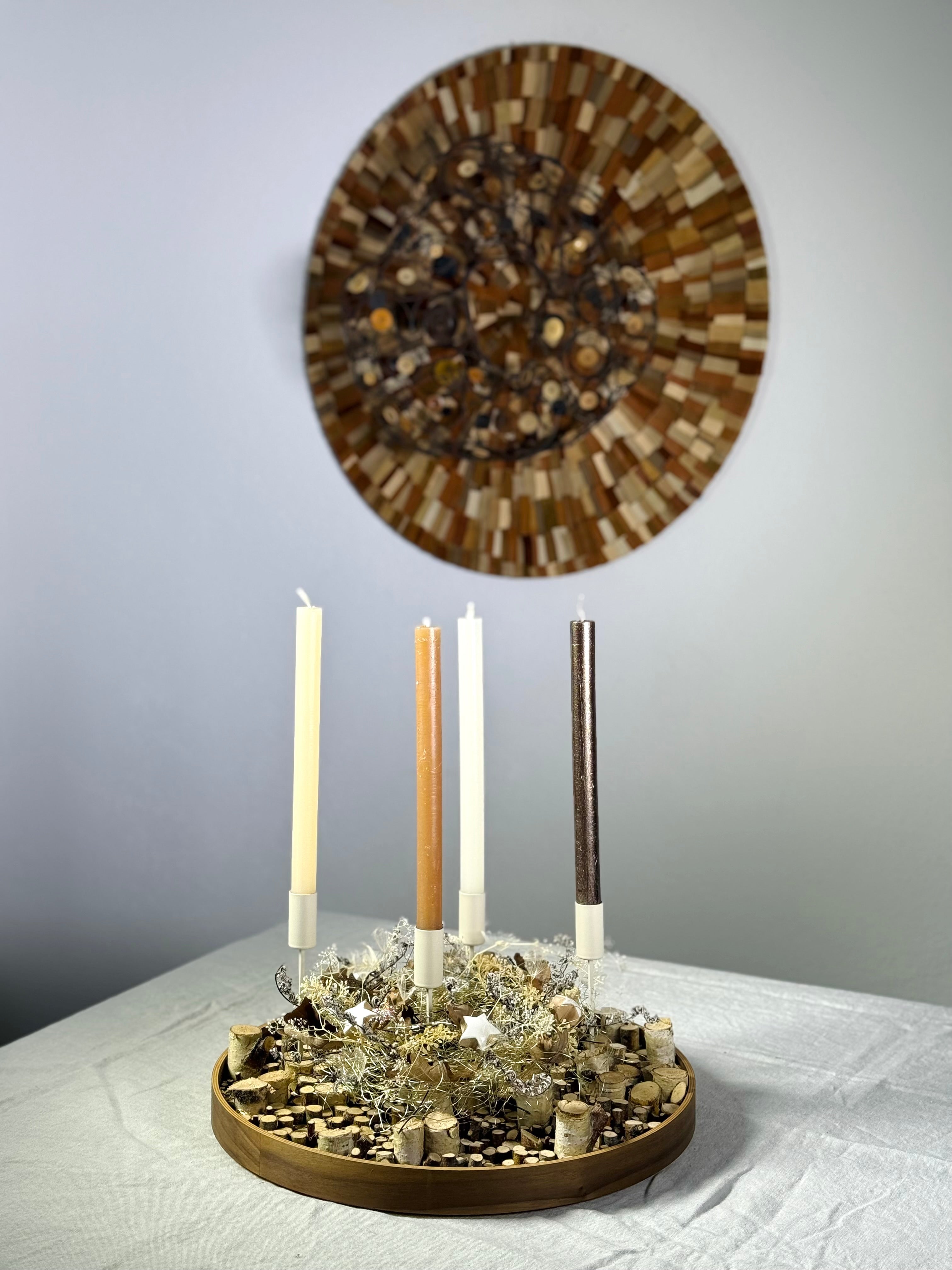 Adventskranz Kaminträume