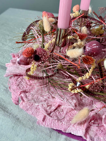 Adventskranz Winterblüte