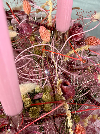 Adventskranz Winterblüte