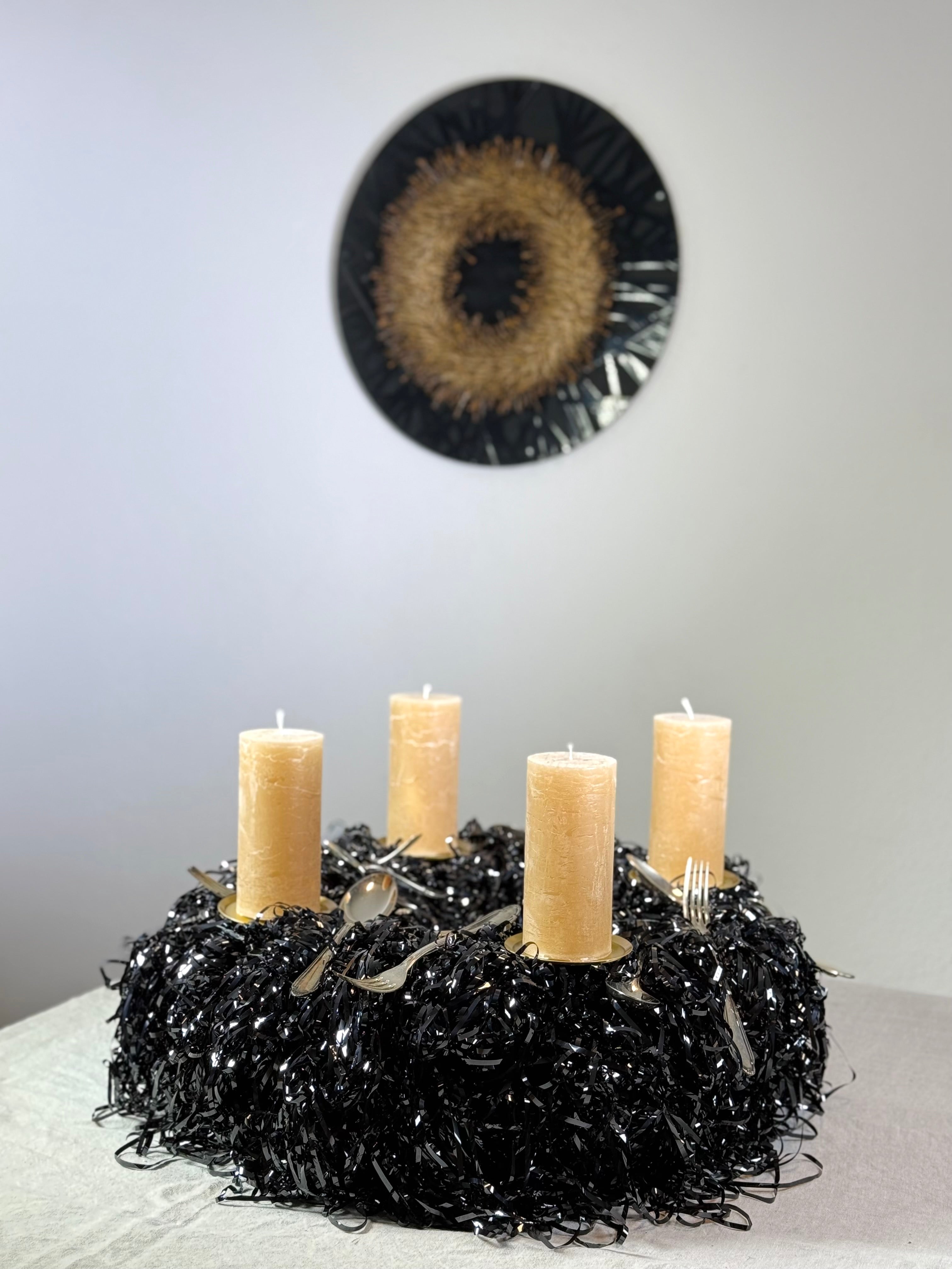 Adventskranz Mitternachtsdinner