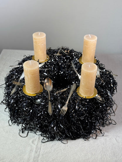 Adventskranz Mitternachtsdinner