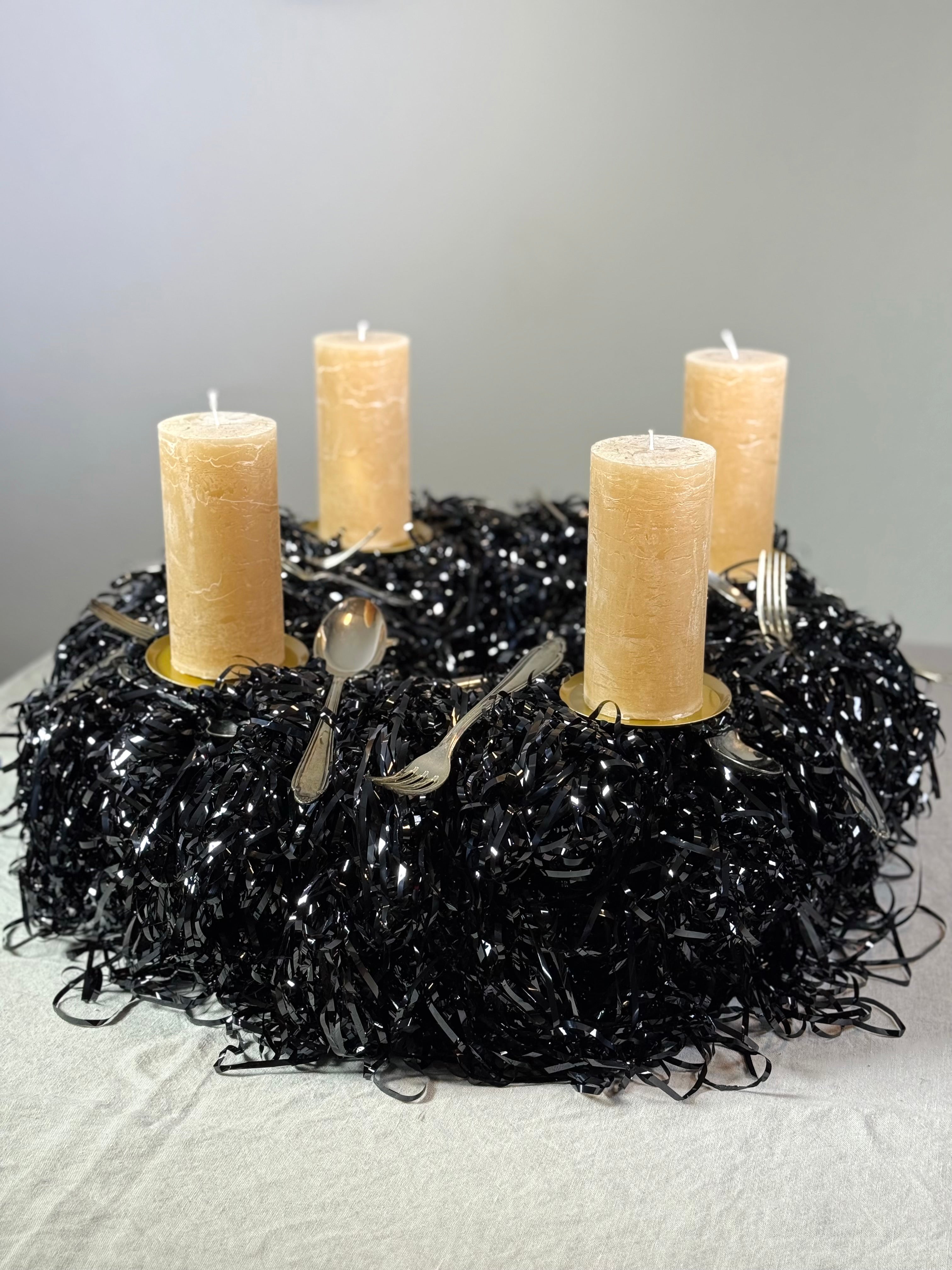 Adventskranz Mitternachtsdinner