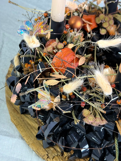 Adventskranz Kaminzauber