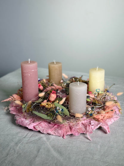 Adventskranz Frostblüte