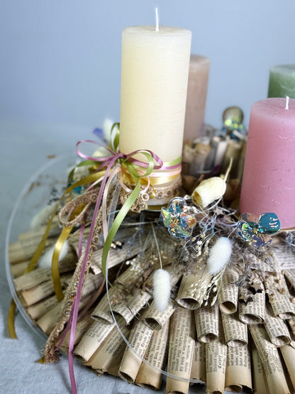 Adventskranz Wintergeschichte