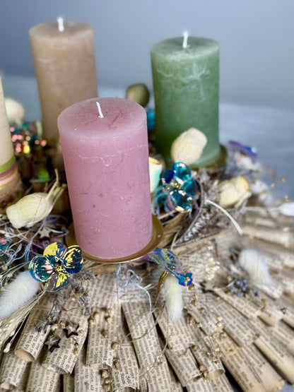 Adventskranz Wintergeschichte