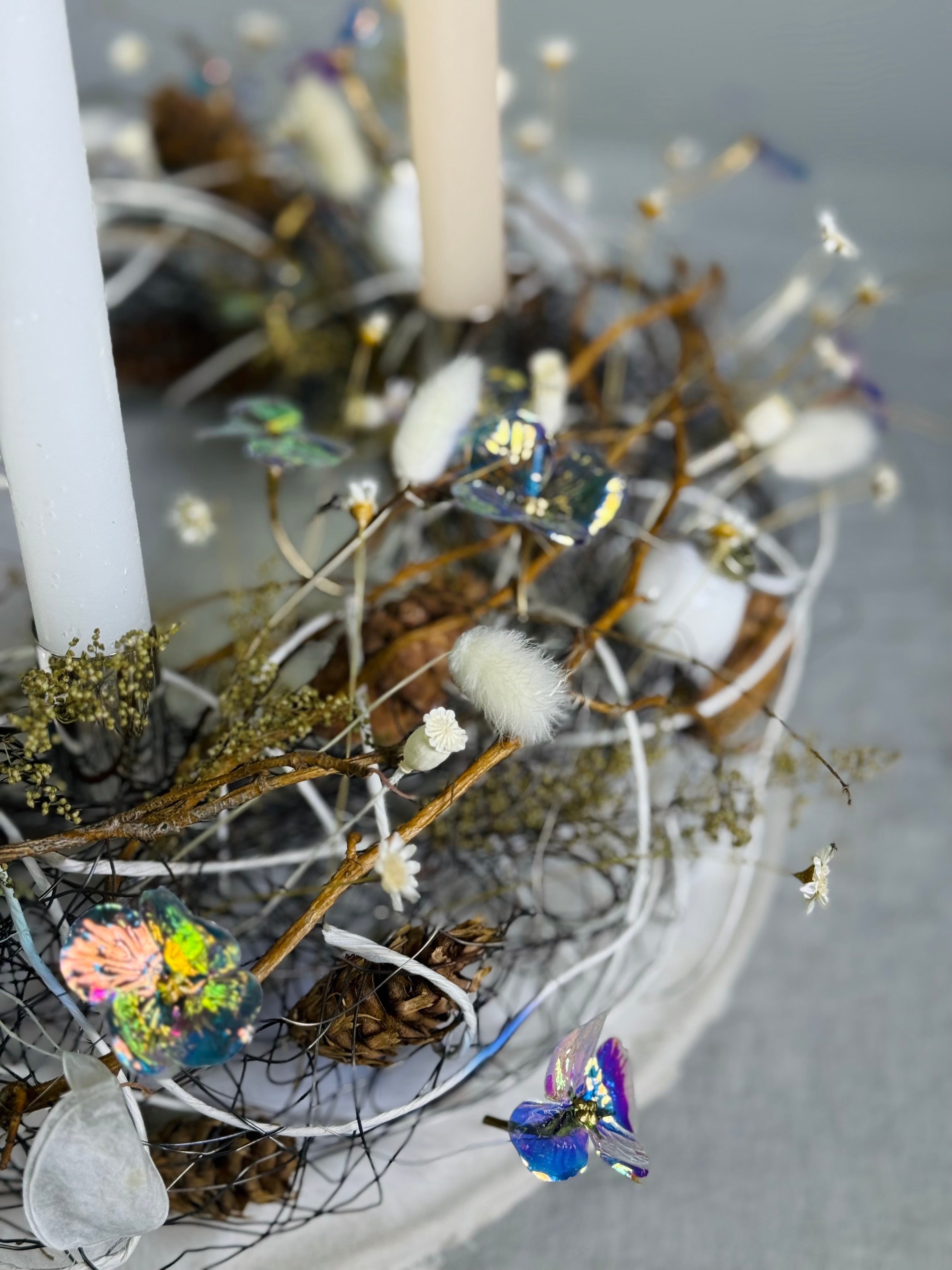 Adventskranz Eiszeit