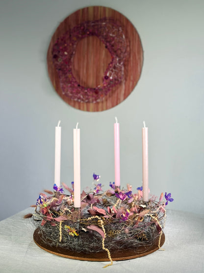 Adventskranz Kupferhauch