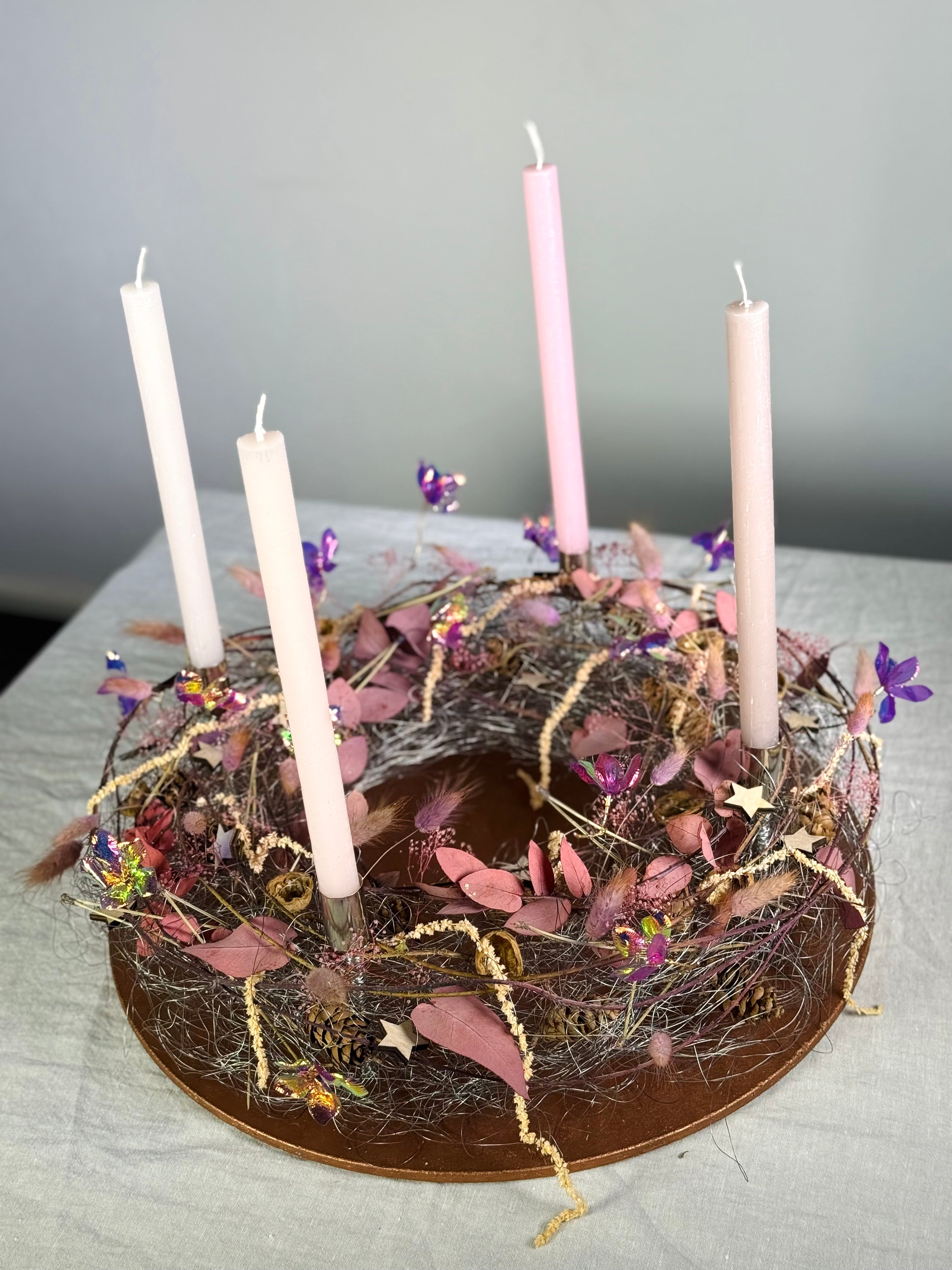 Adventskranz Kupferhauch