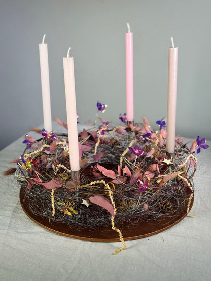 Adventskranz Kupferhauch