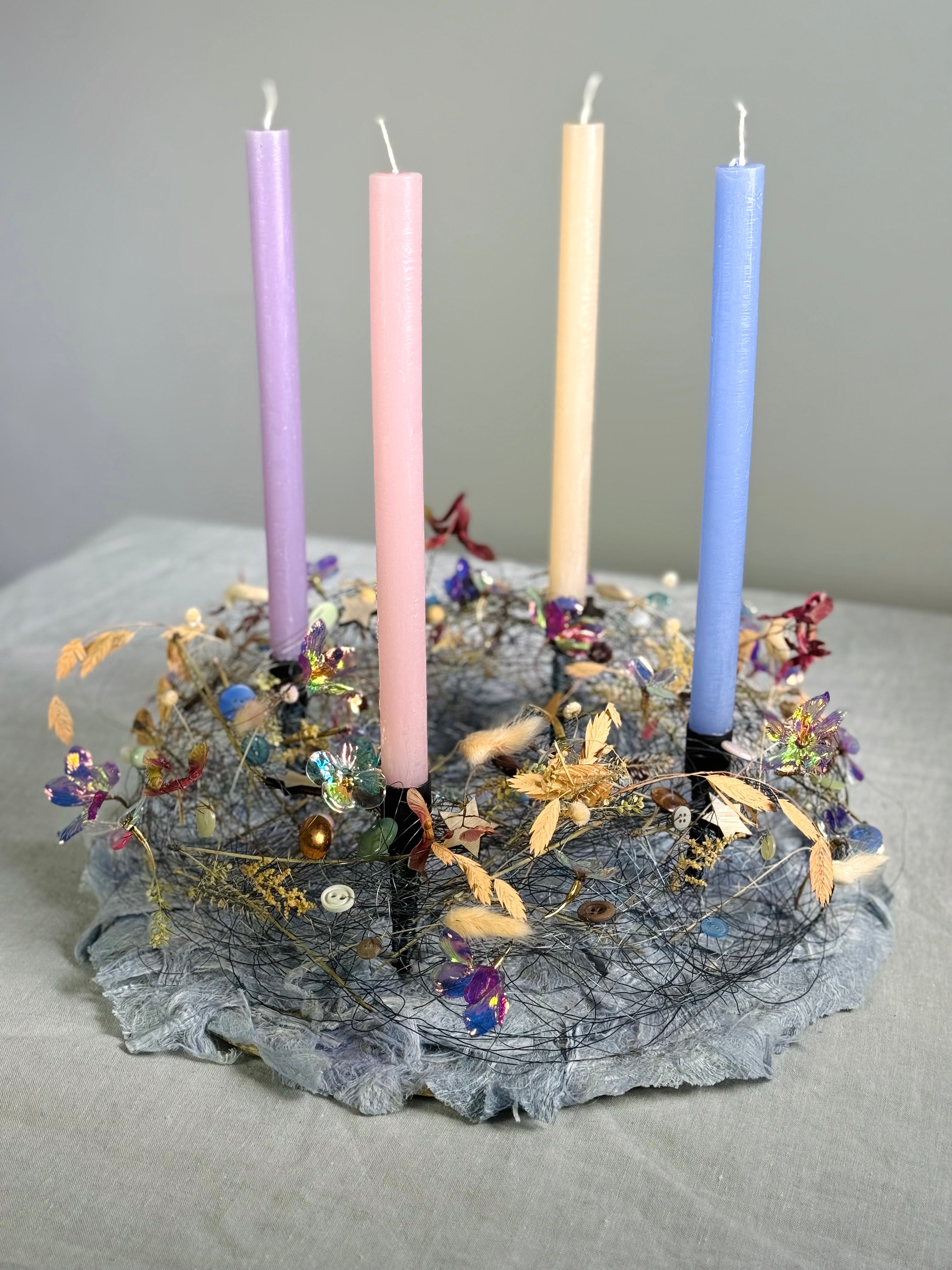 Adventskranz Wintermagie