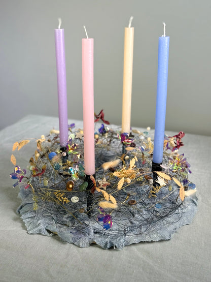 Adventskranz Wintermagie