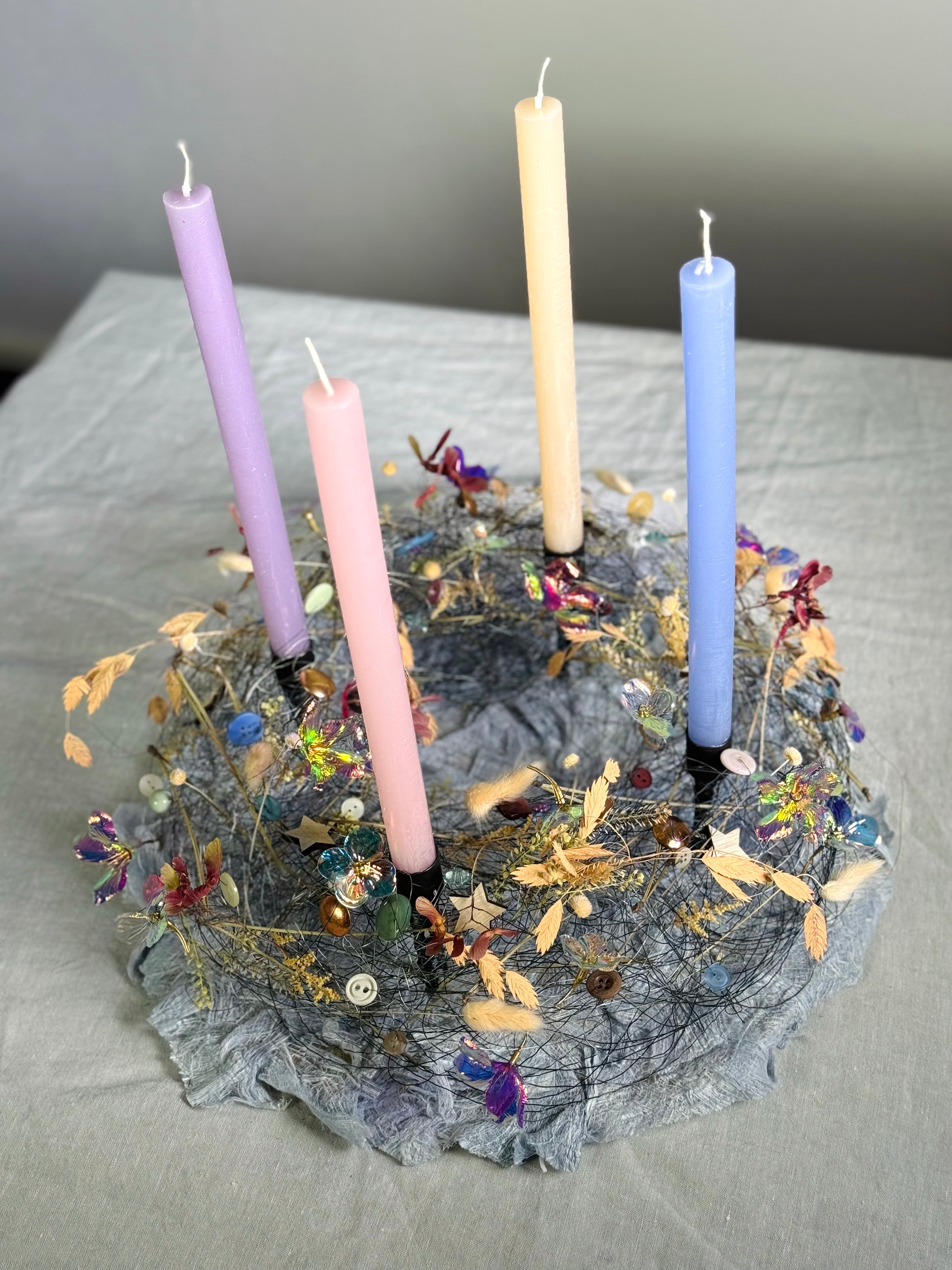 Adventskranz Wintermagie