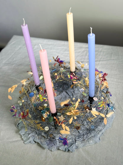 Adventskranz Wintermagie