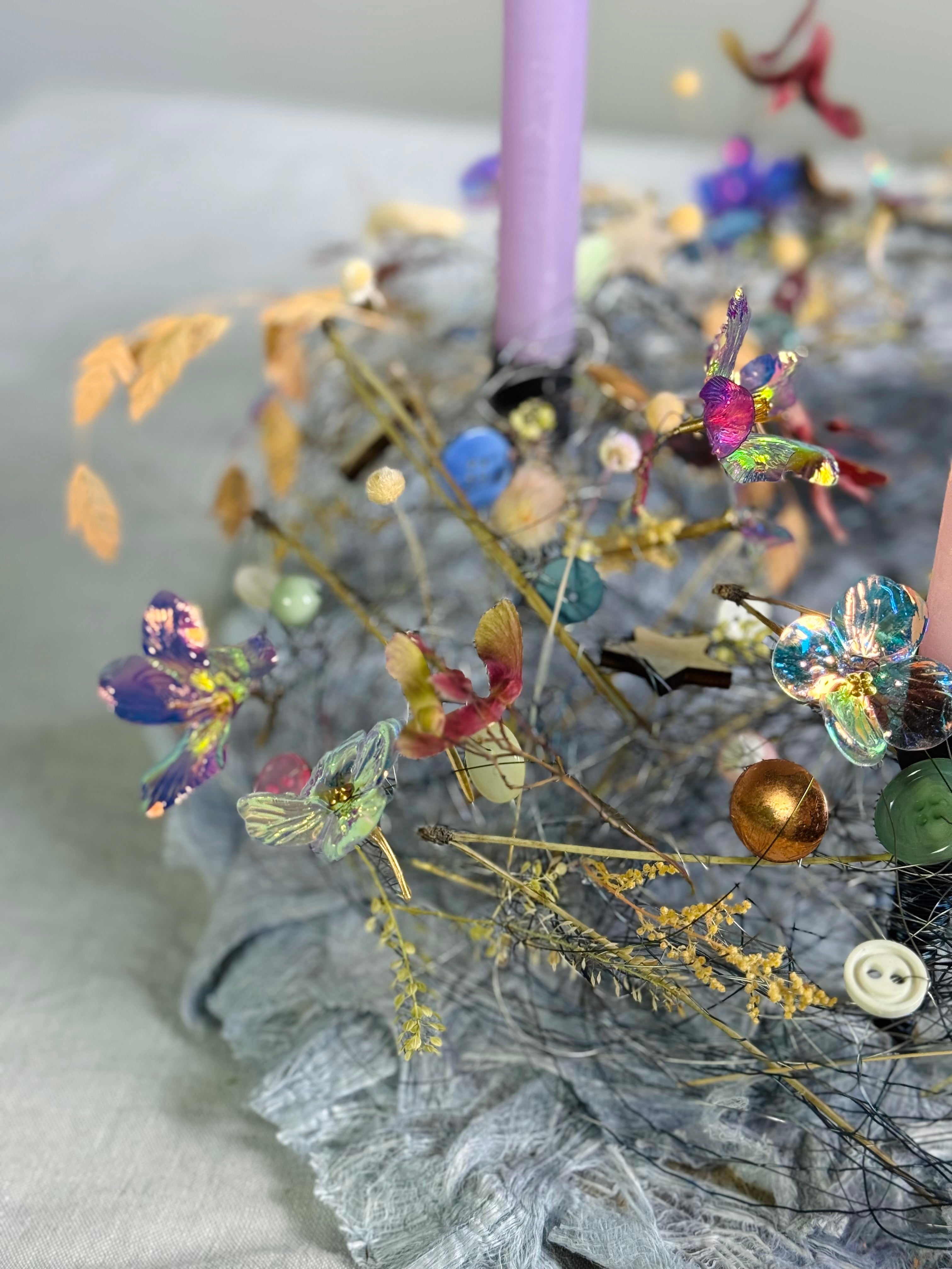 Adventskranz Wintermagie