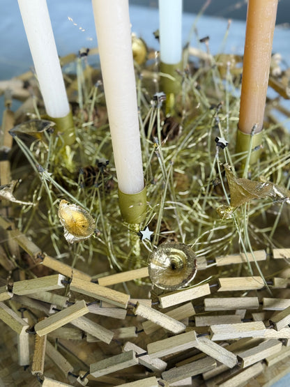 Adventskranz Naturglanz