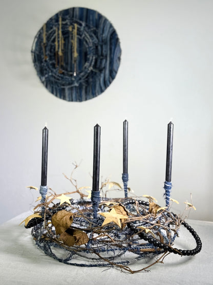 Adventskranz Winterhimmel